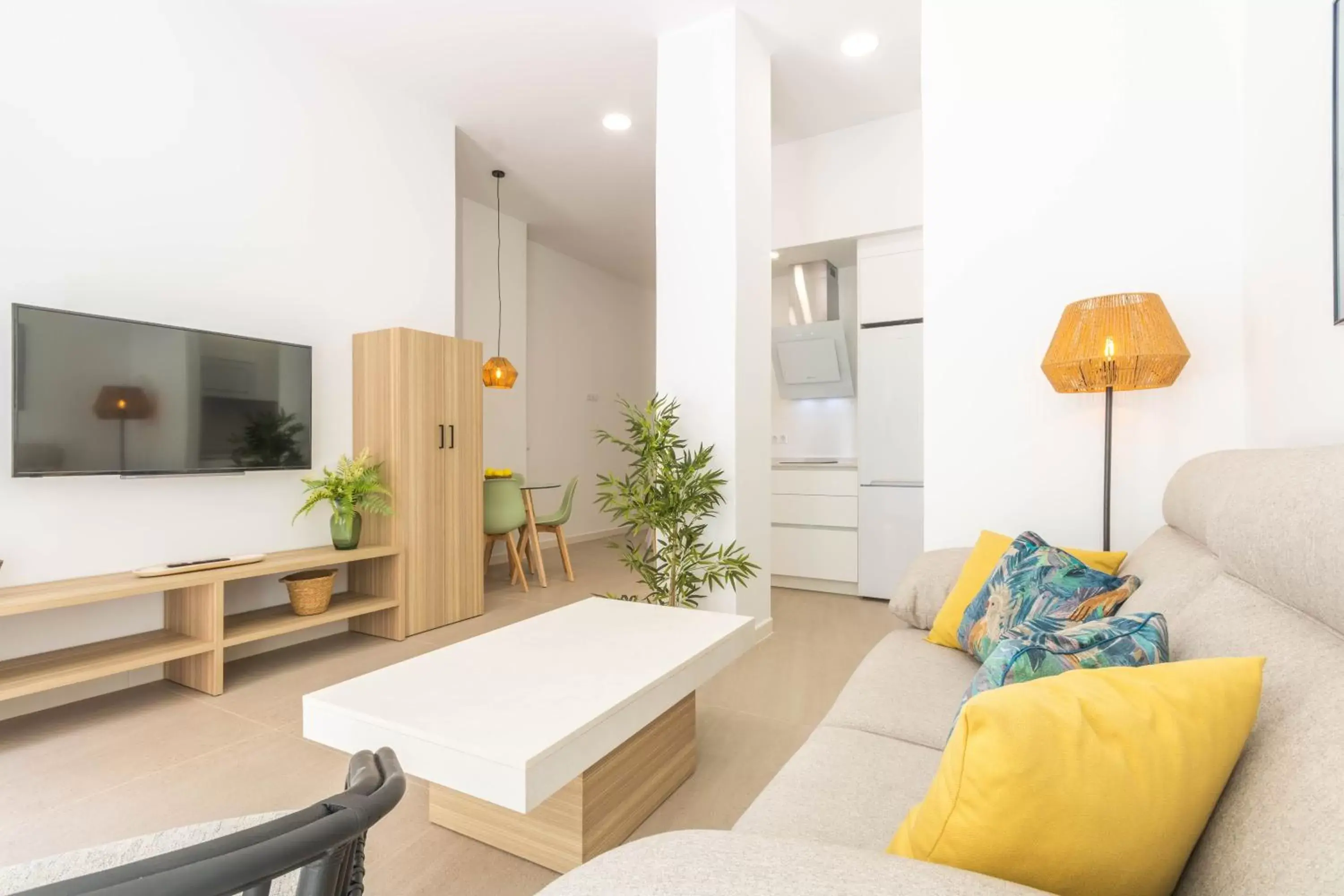 TV and multimedia, Seating Area in Apartamentos Alnatur