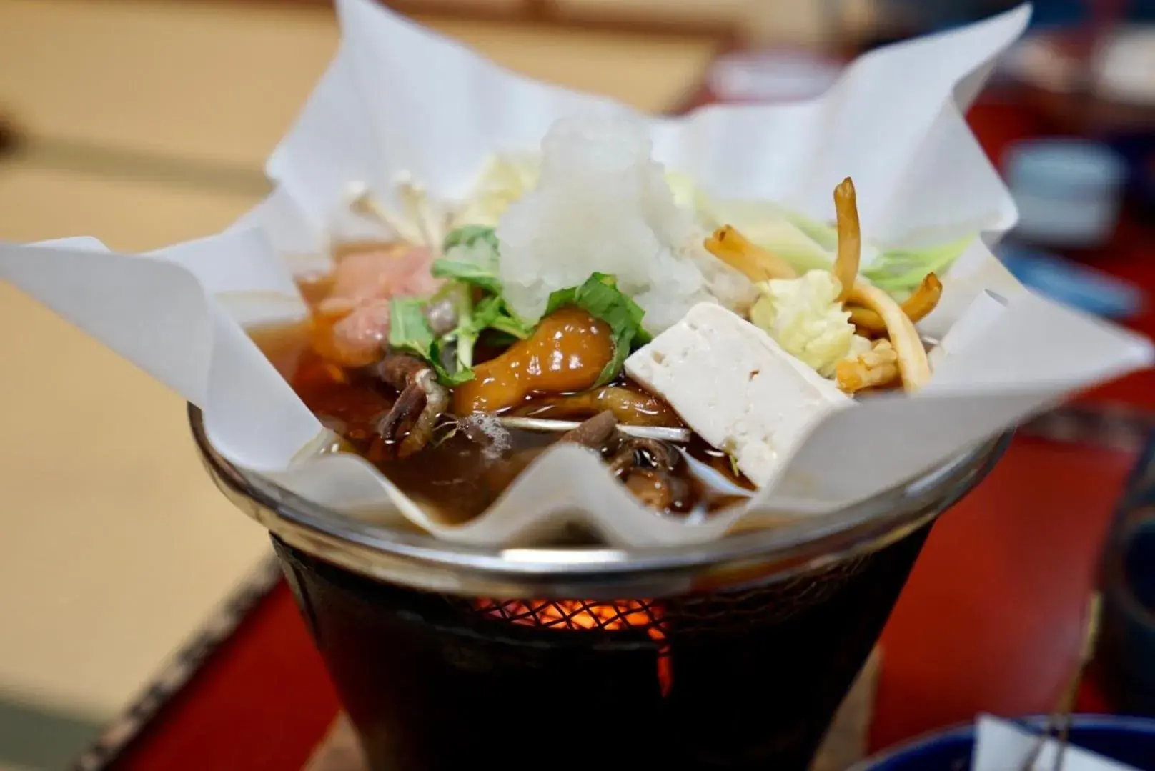 Food and drinks, Food in Ryokan Warabino