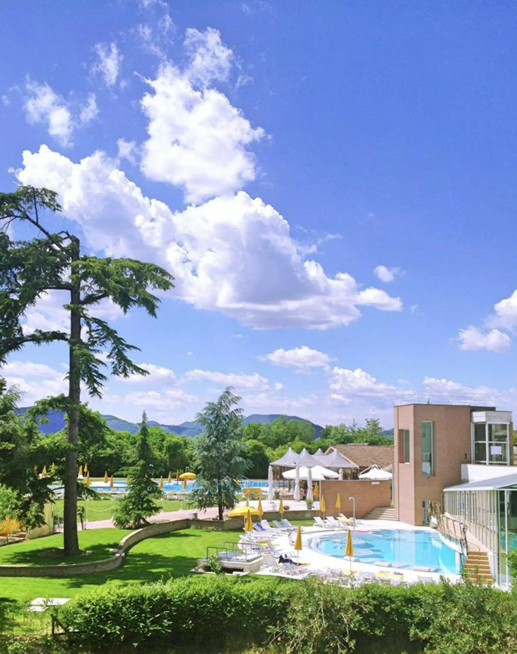 Bird's eye view, Swimming Pool in Terme Preistoriche Resort & Spa