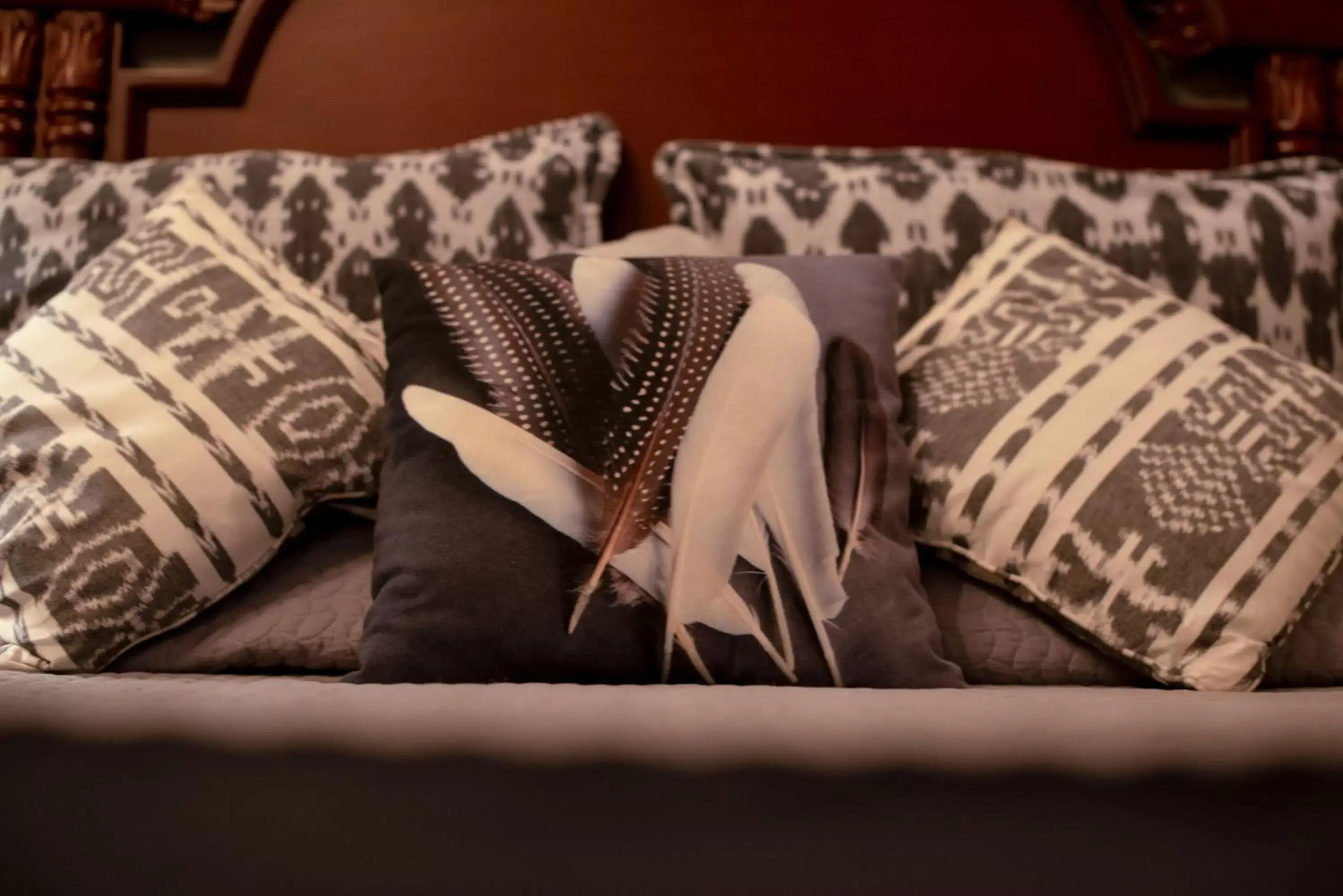 Decorative detail, Bed in Hotel La Catedral