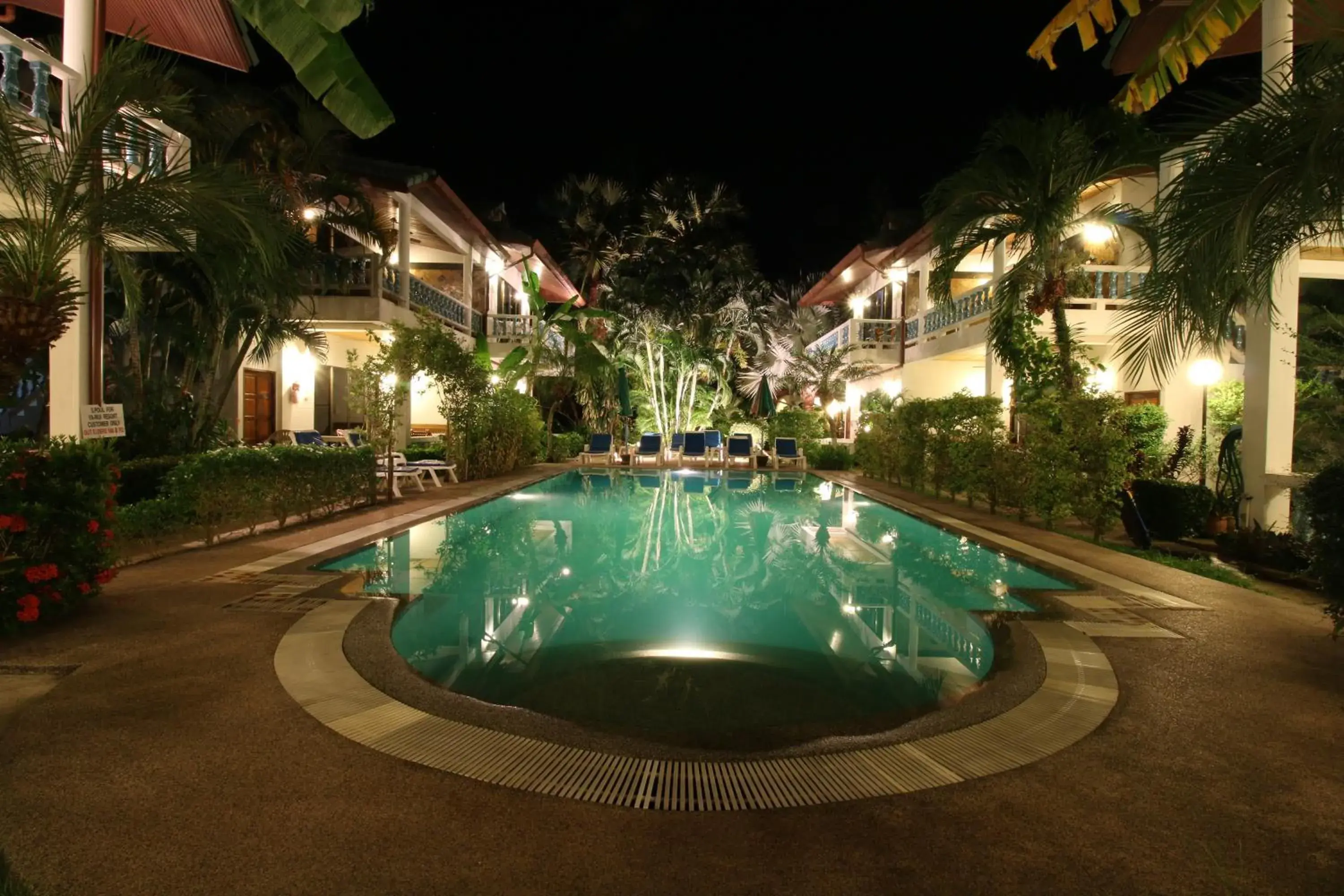 Pool view in Ya Nui Resort - SHA EXTRA Plus Pool view in Ya Nui Resort - SHA EXTRA Plus