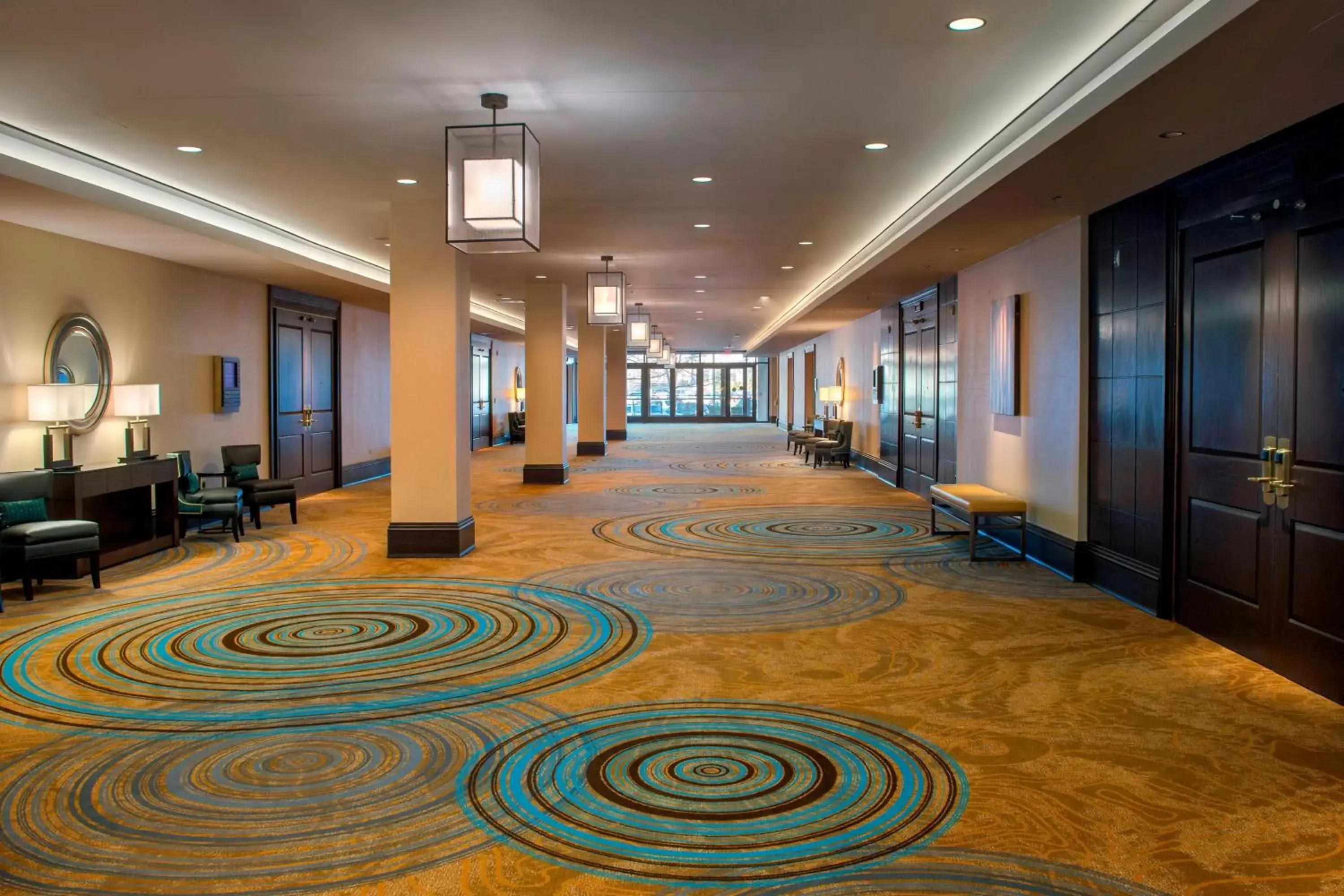 Meeting/conference room, Lobby/Reception in Newark Liberty International Airport Marriott