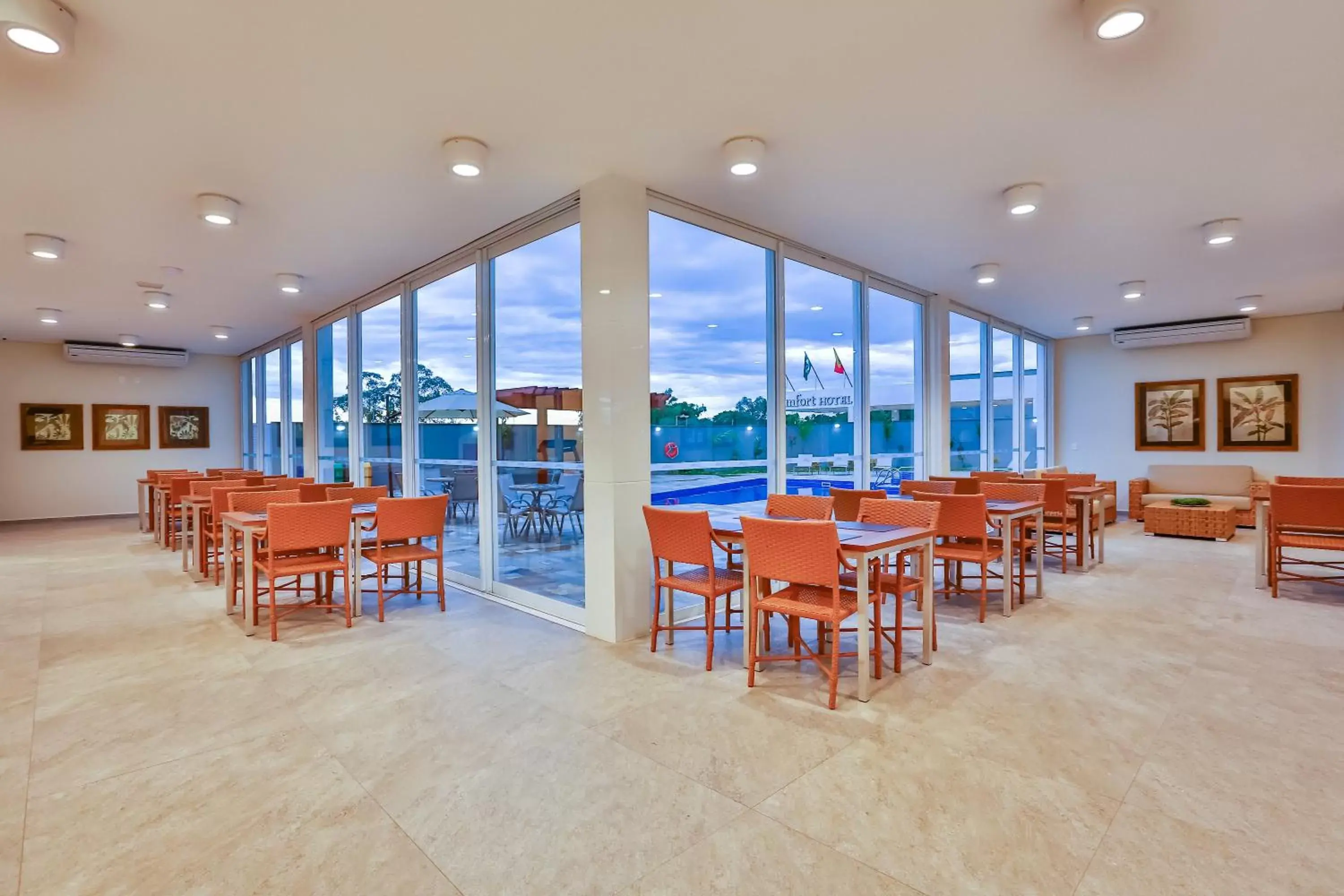 Restaurant/places to eat in Comfort Mogi Guaçu Restaurant/places to eat in Comfort Mogi Guaçu