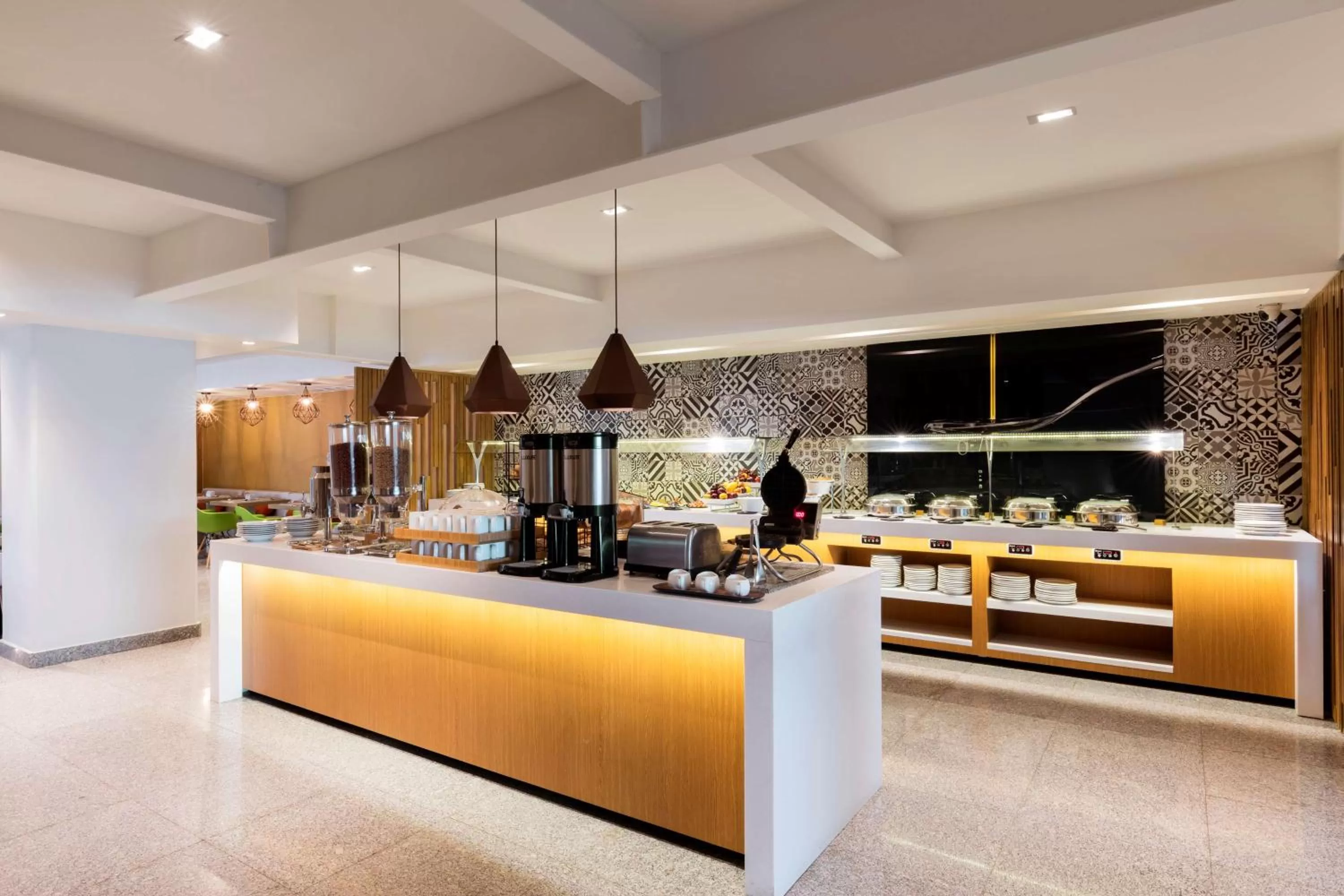 Breakfast in Hilton Garden Inn Mexico City Santa Fe