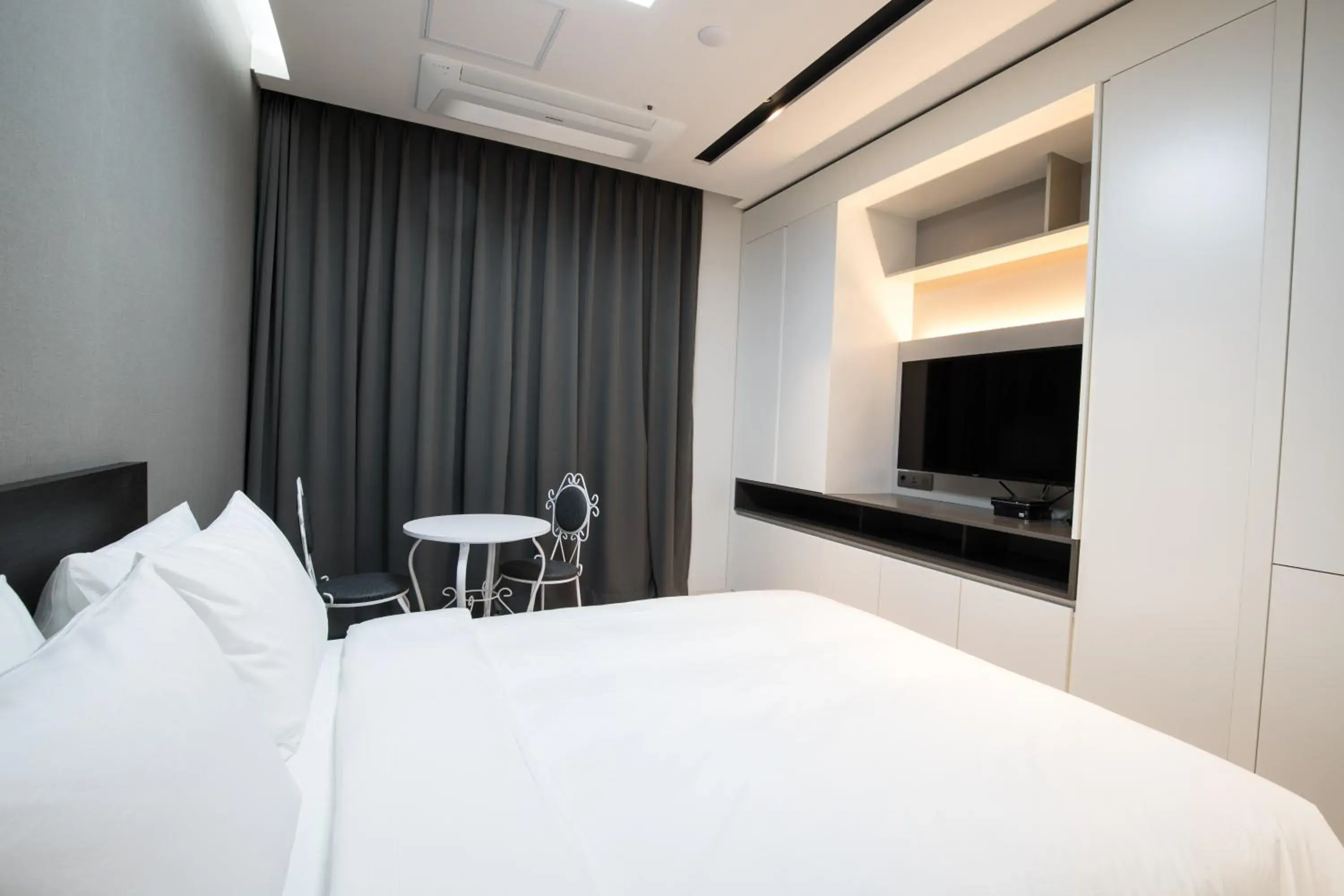 Bed in Sunrise Hotel Sokcho Bed in Sunrise Hotel Sokcho