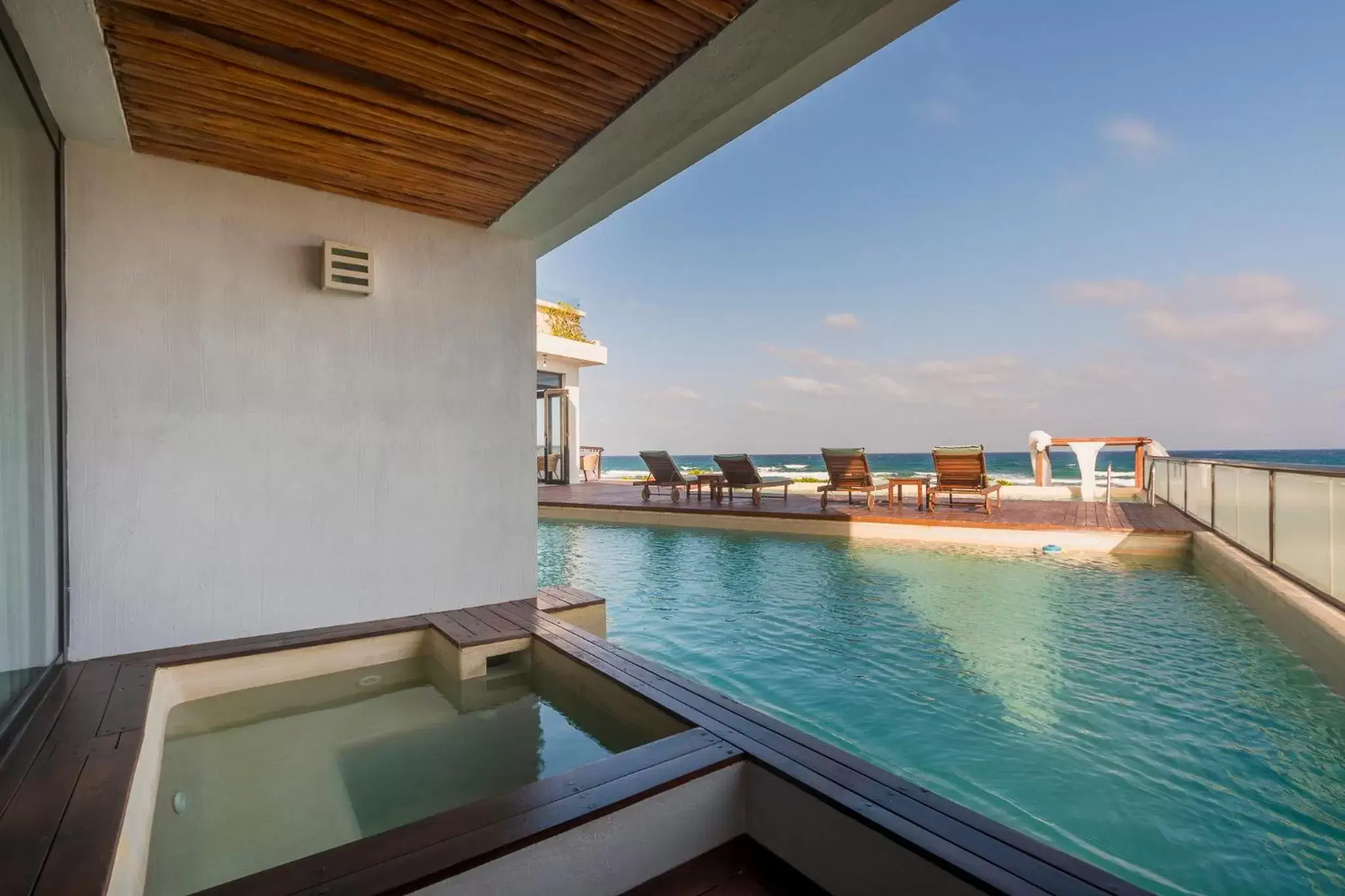 Pool view, Swimming Pool in O' Tulum Boutique Hotel - Adults Only