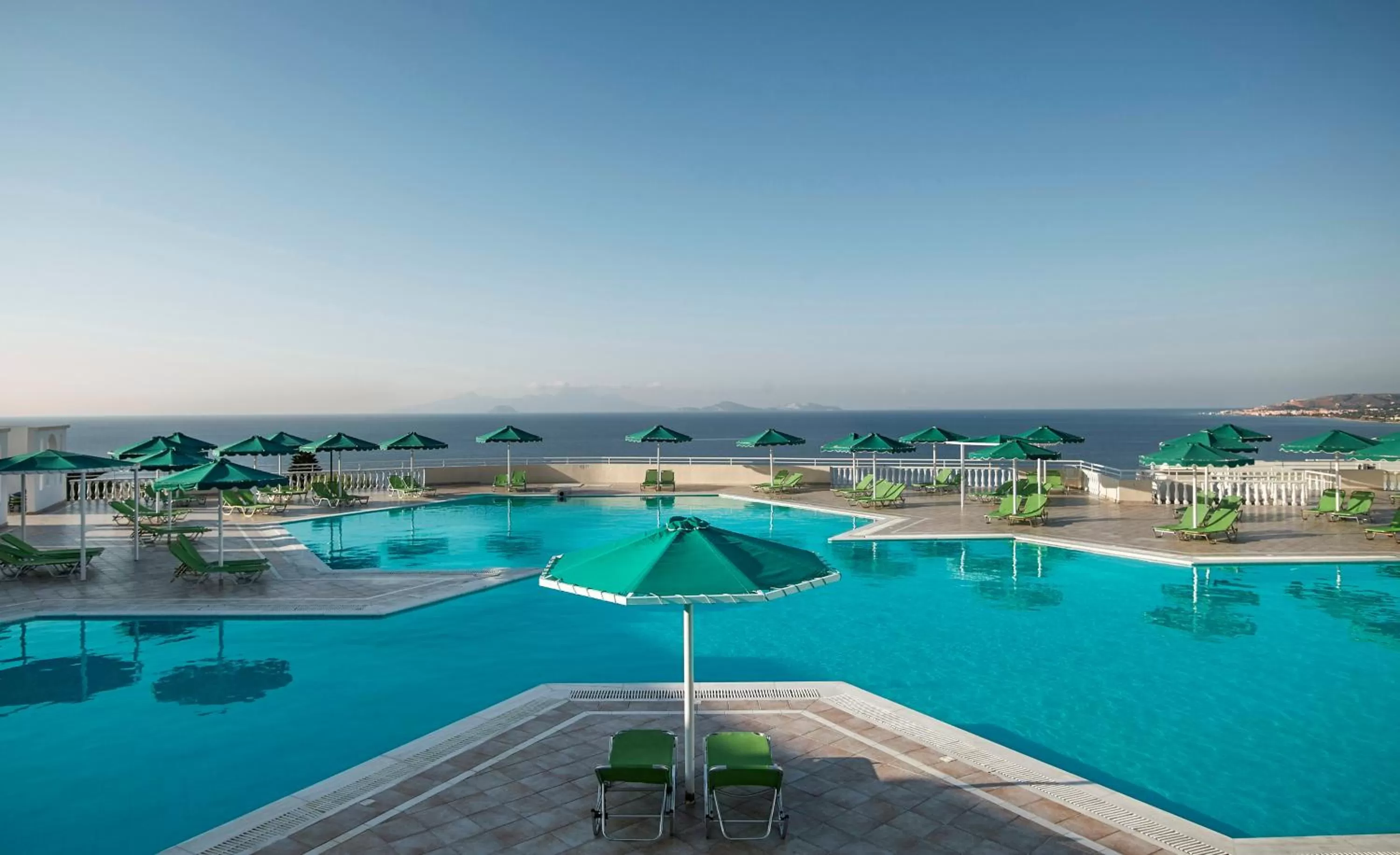 Pool view in Mitsis Family Village