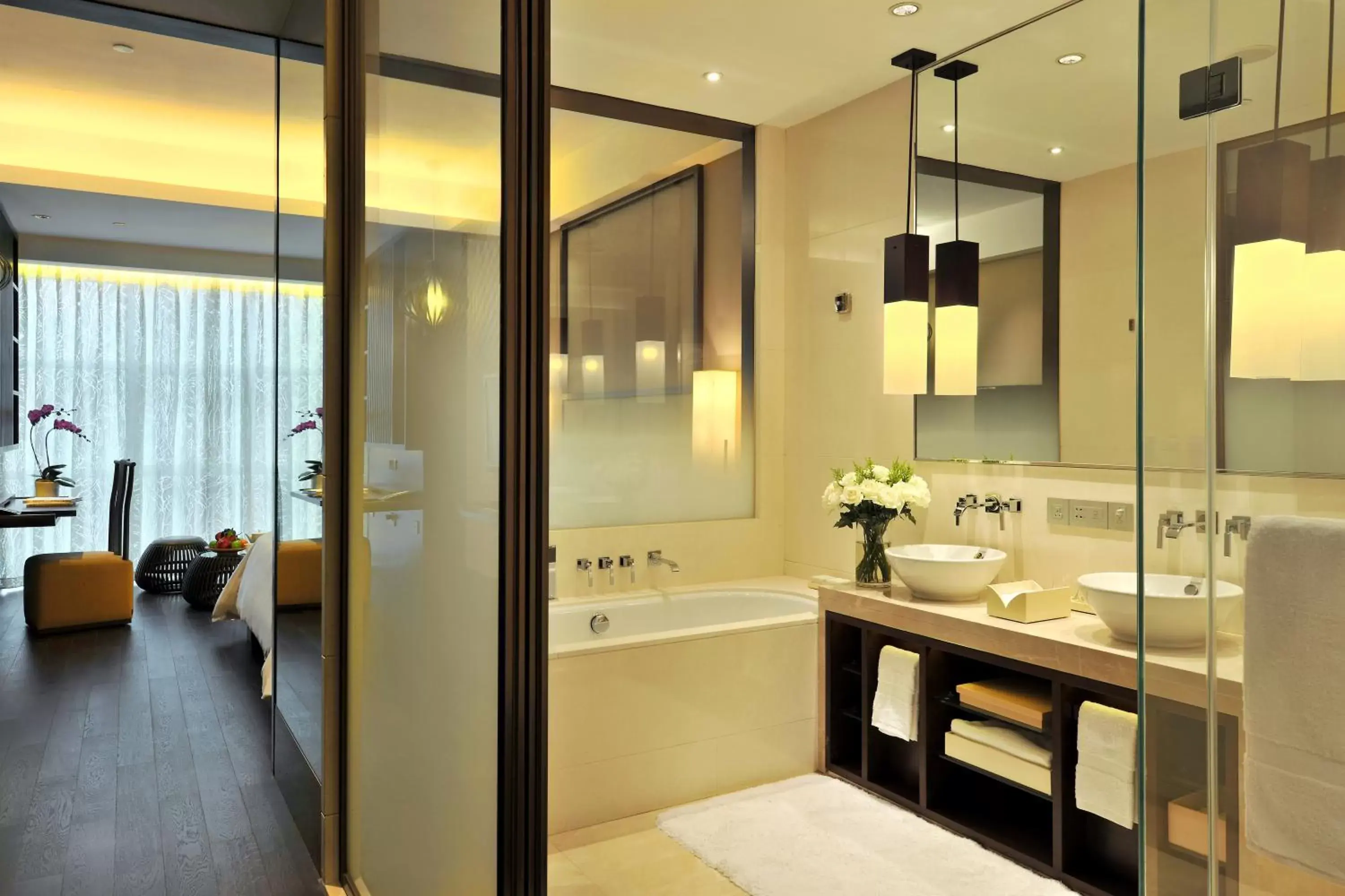 Bathroom in Himalayas Hotel Shanghai Bathroom in Himalayas Hotel Shanghai