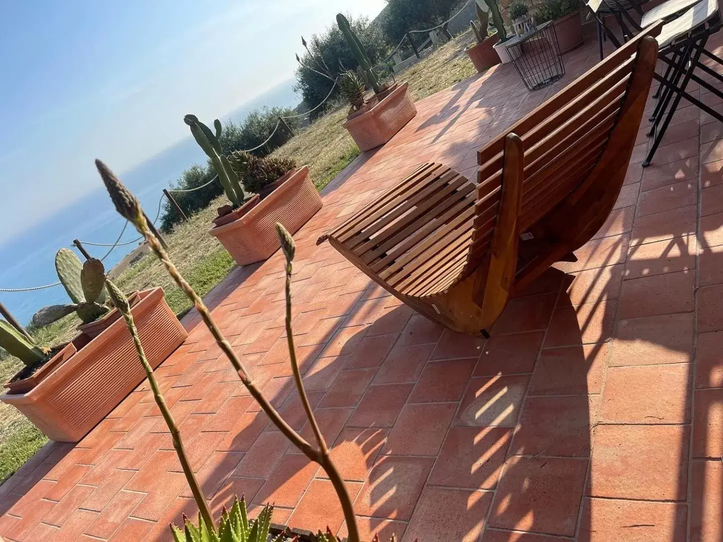 Balcony/Terrace in B&B La Torre