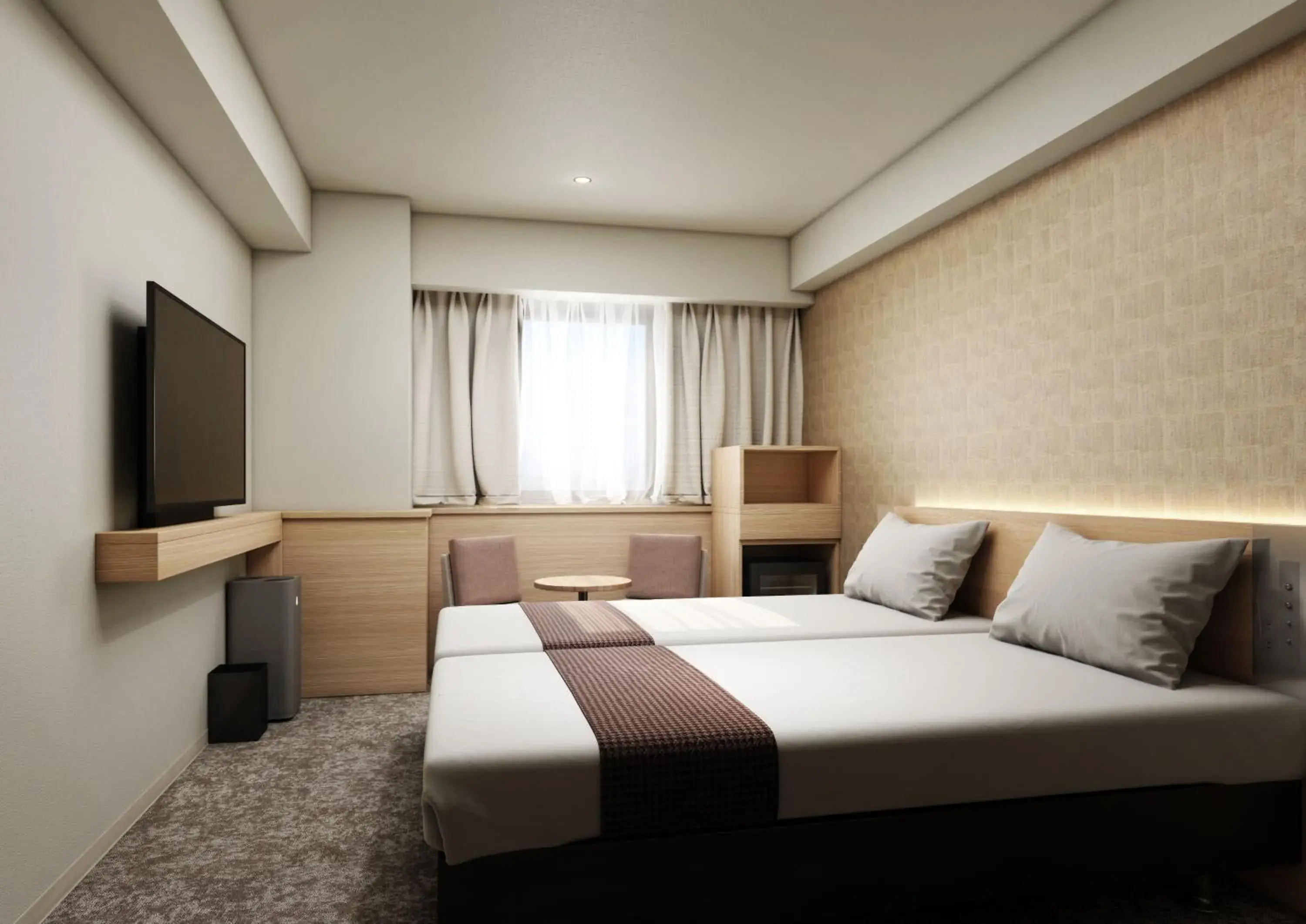 Bed in Daiwa Roynet Hotel Gifu