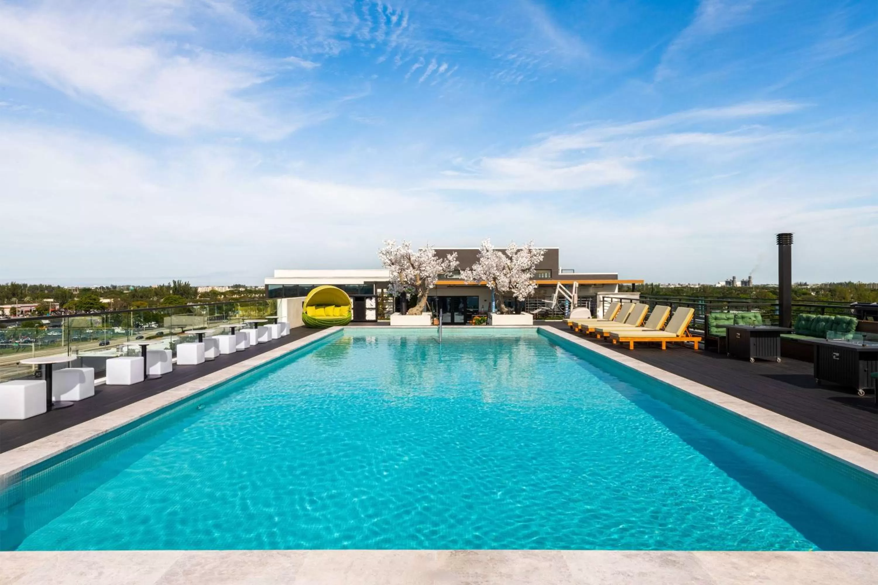 Pool view in Dolce by Wyndham Hollywood