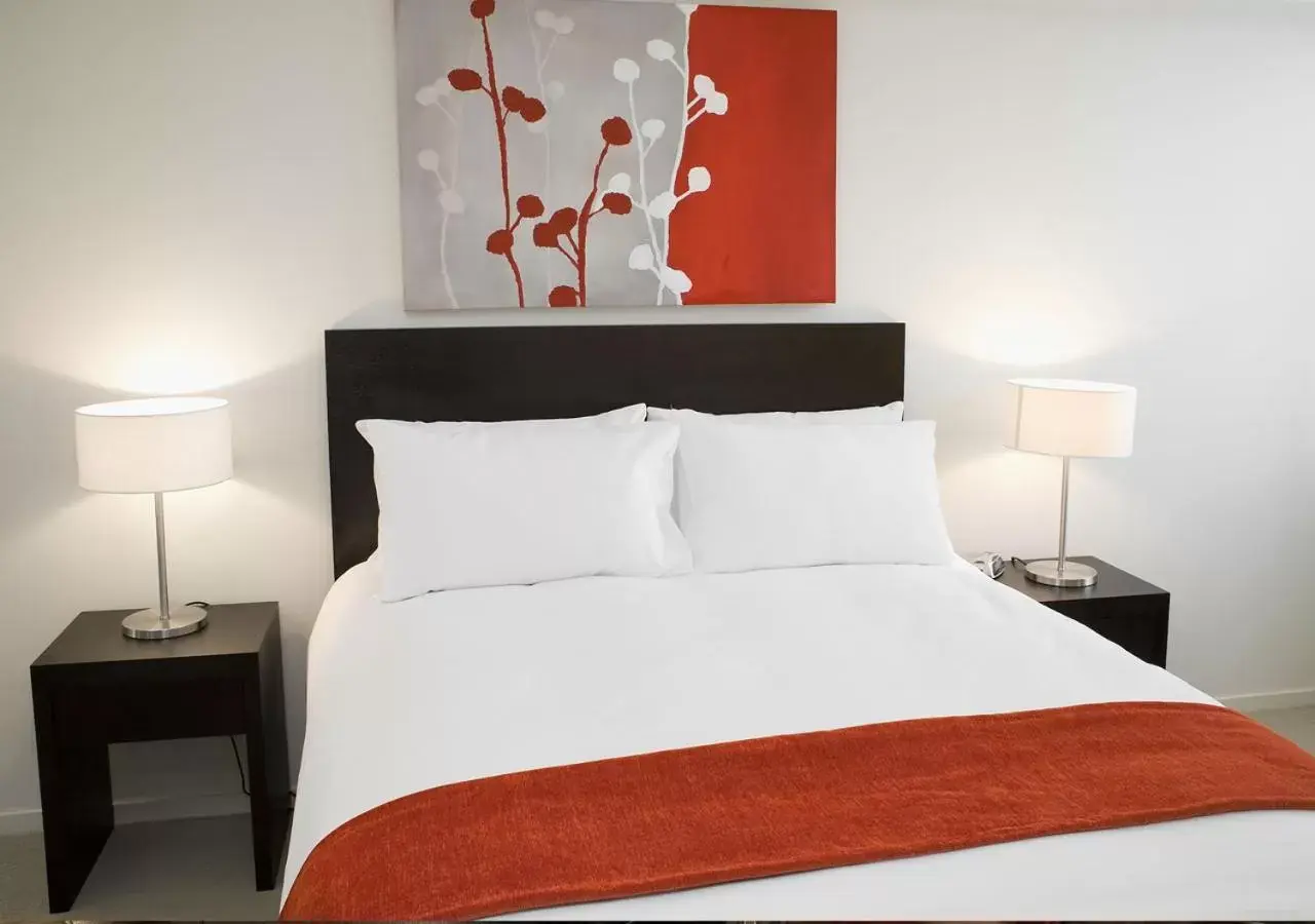 Bed in Toowoomba Central Plaza Apartment Hotel