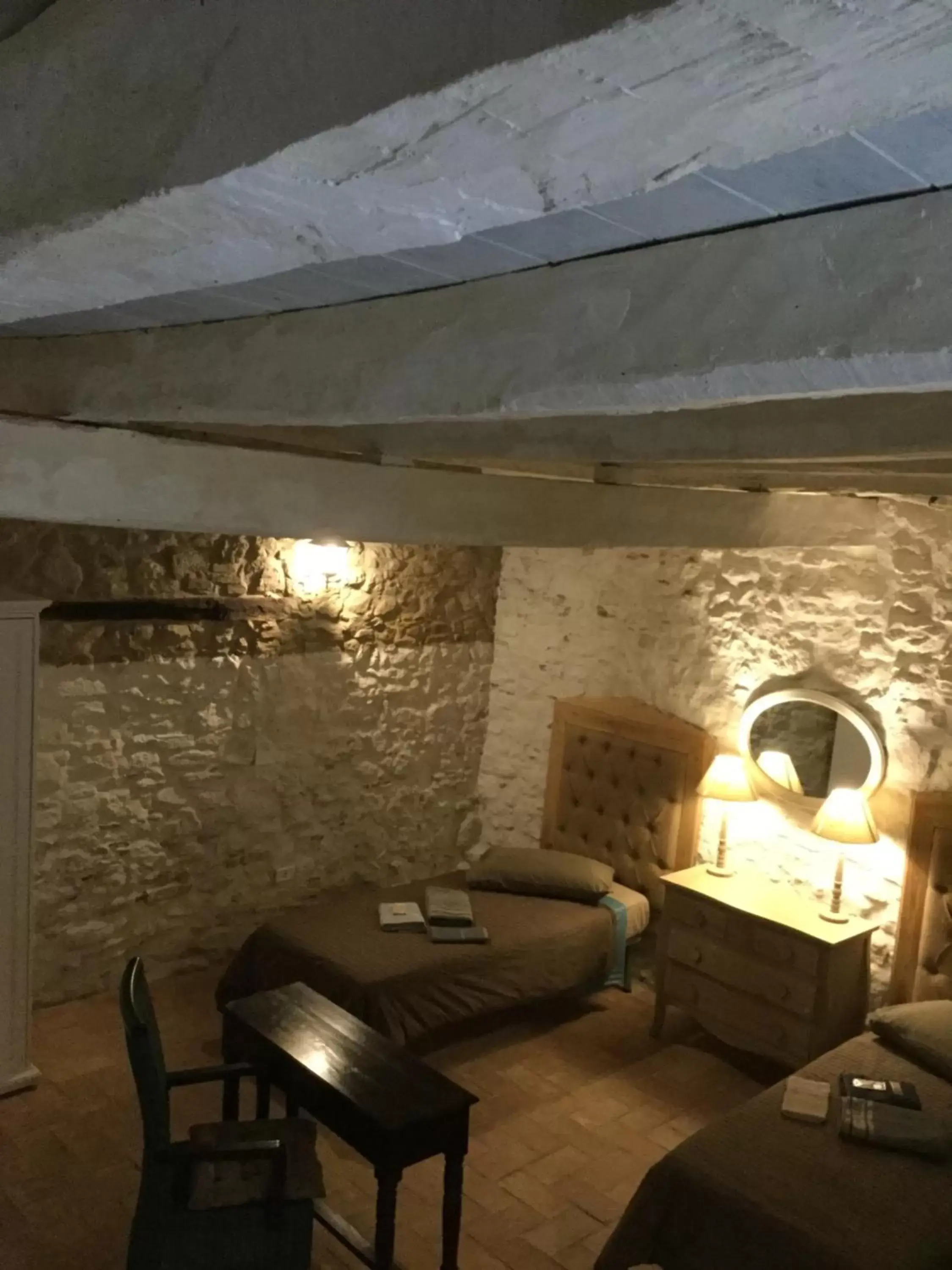 Basic Triple Room with Shared Bathroom in La Portella Basic Triple Room with Shared Bathroom in La Portella