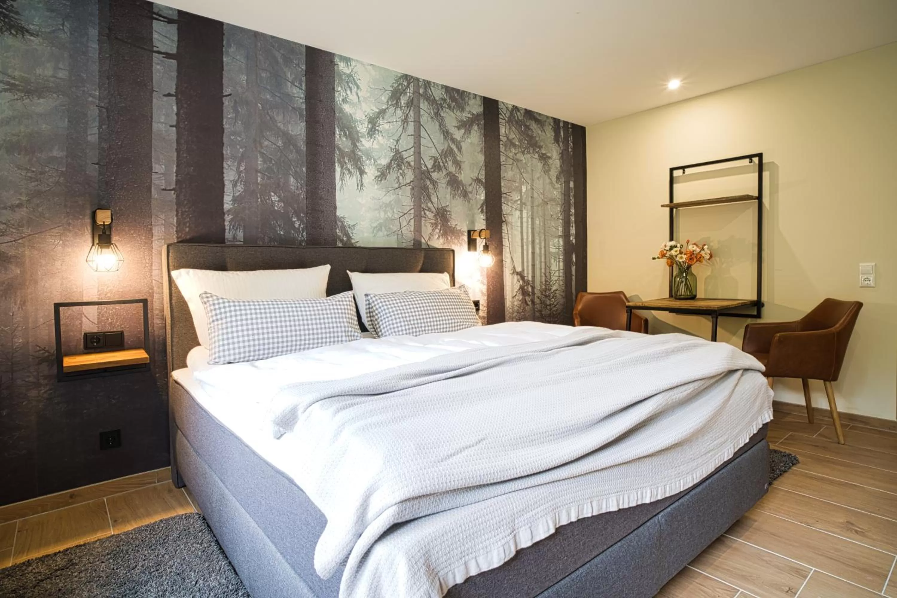 Double Room with Balcony (2 Adults + 1 Child) in Boutique Hotel LANDHAUSZEIT