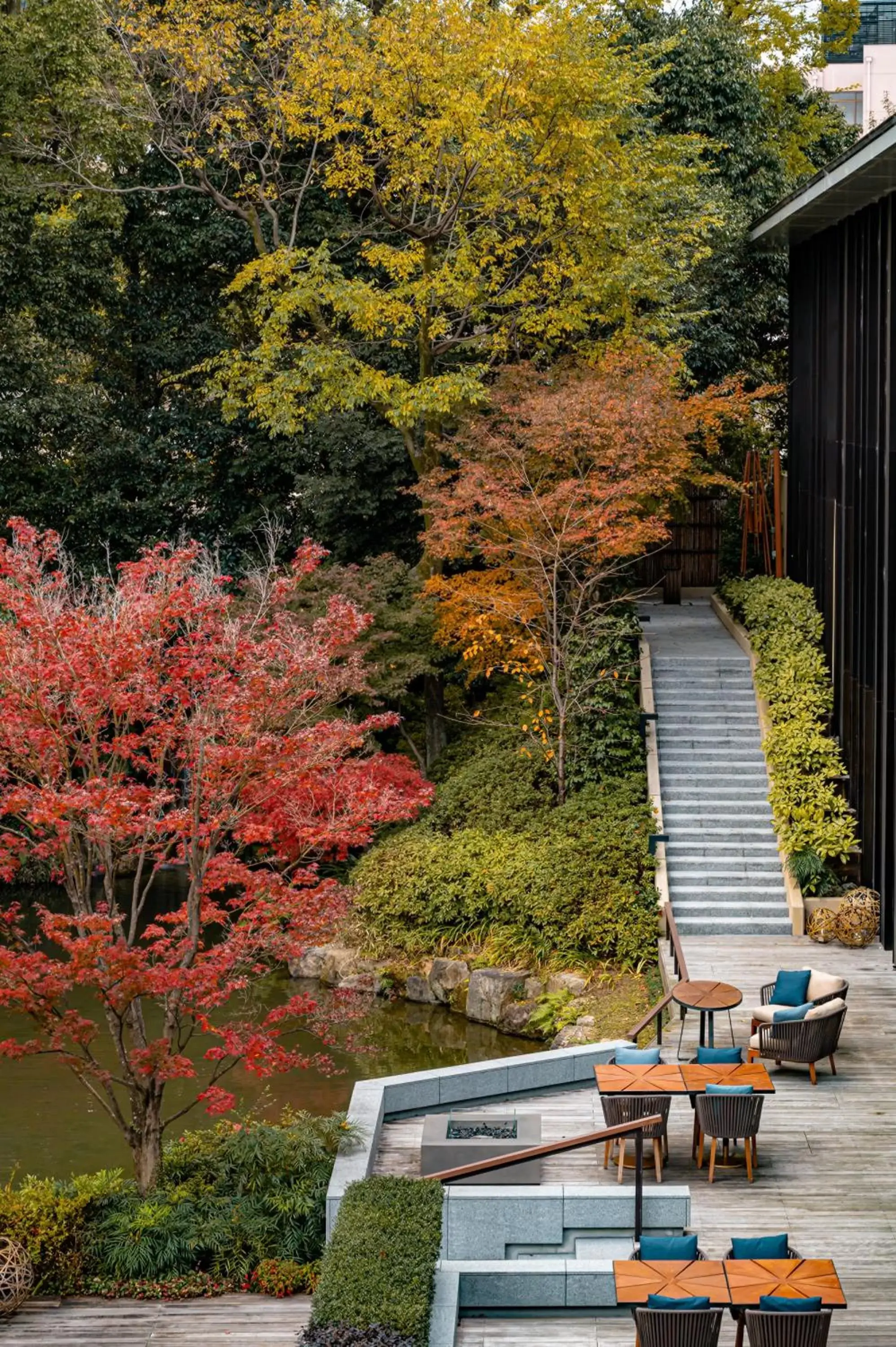 Garden in Four Seasons Hotel Kyoto