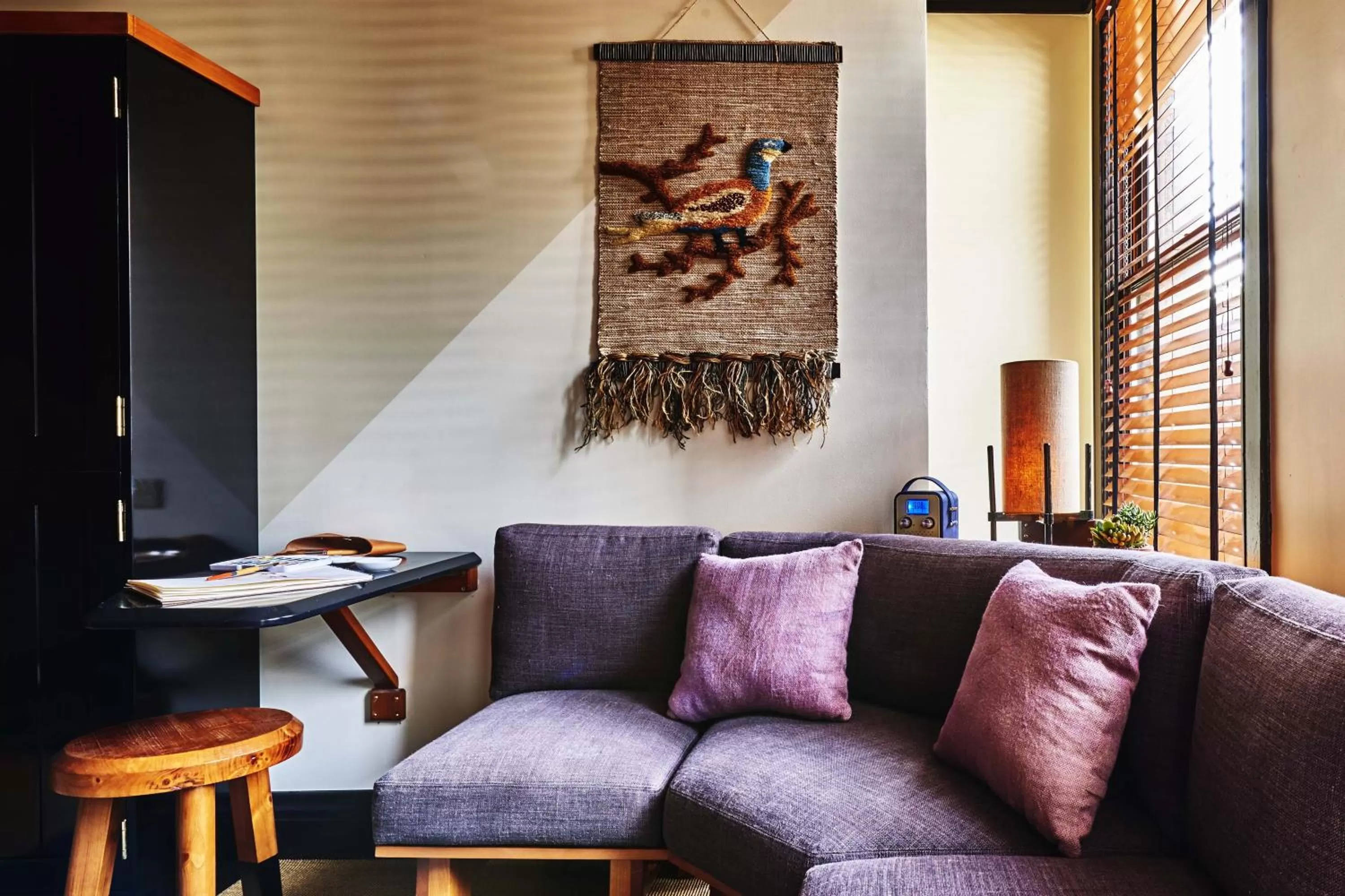 Seating area in Freehand Los Angeles