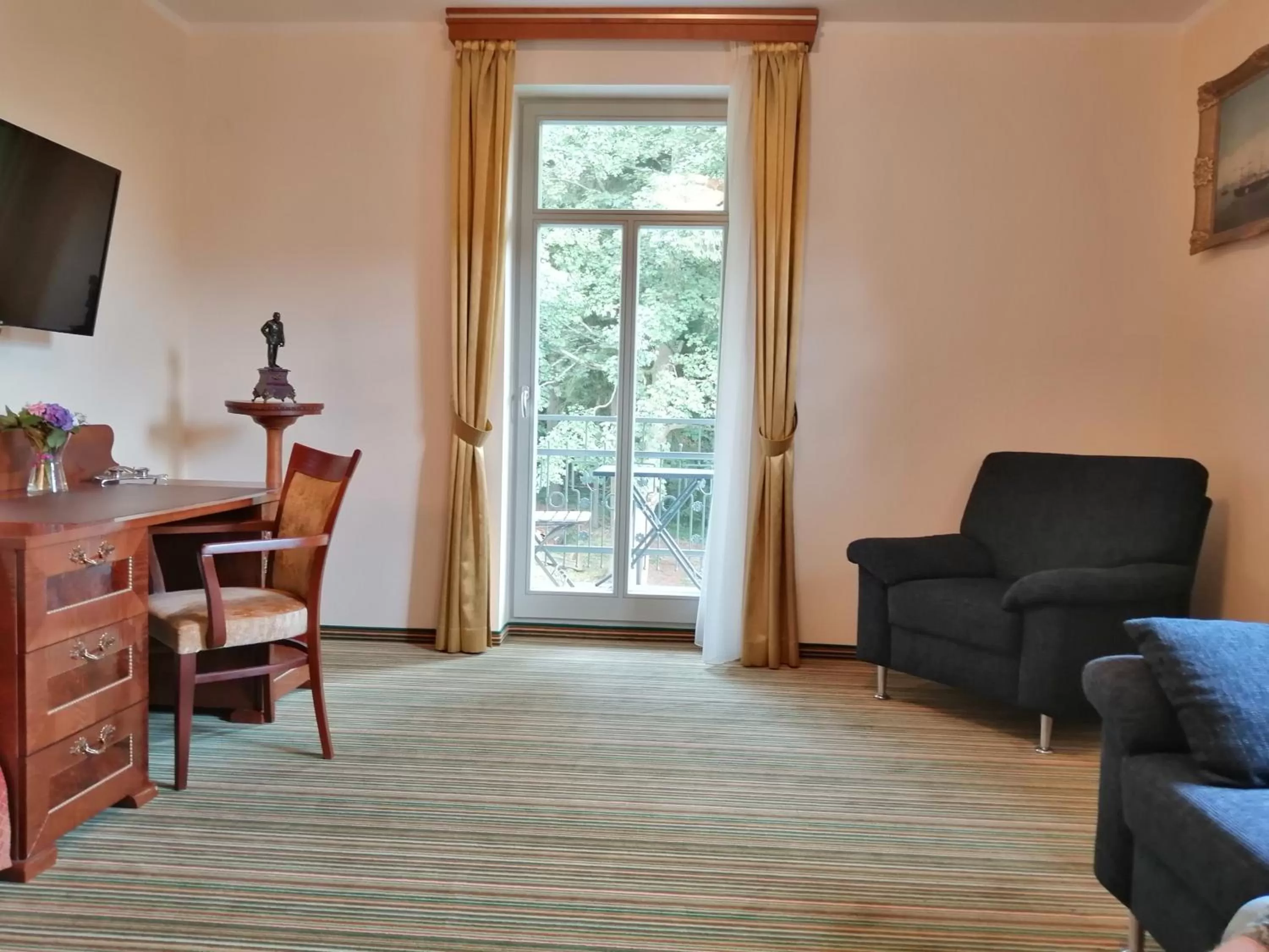 Living room in Parkhotel Forest