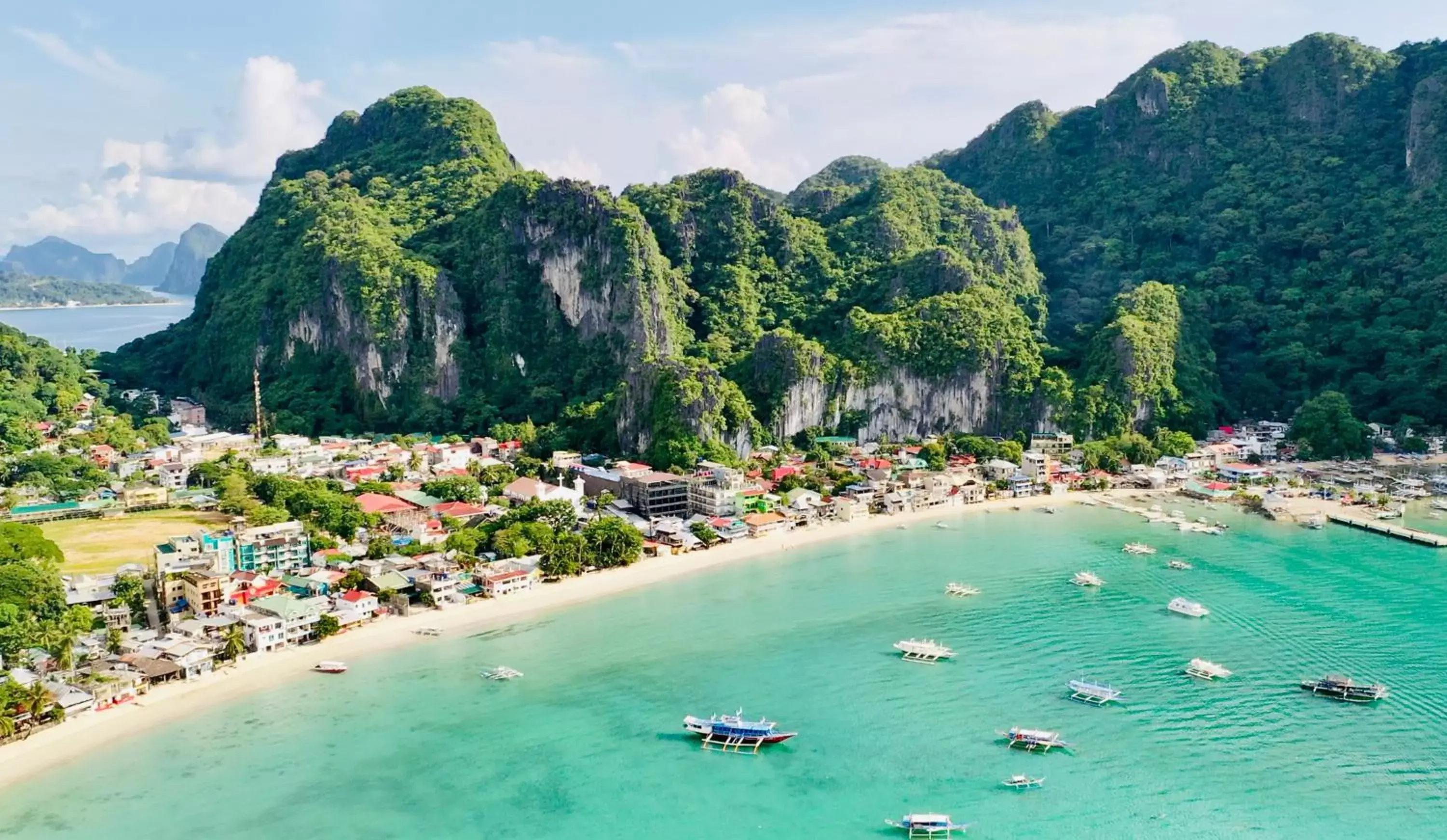 Bird's-eye View in S Resort El Nido