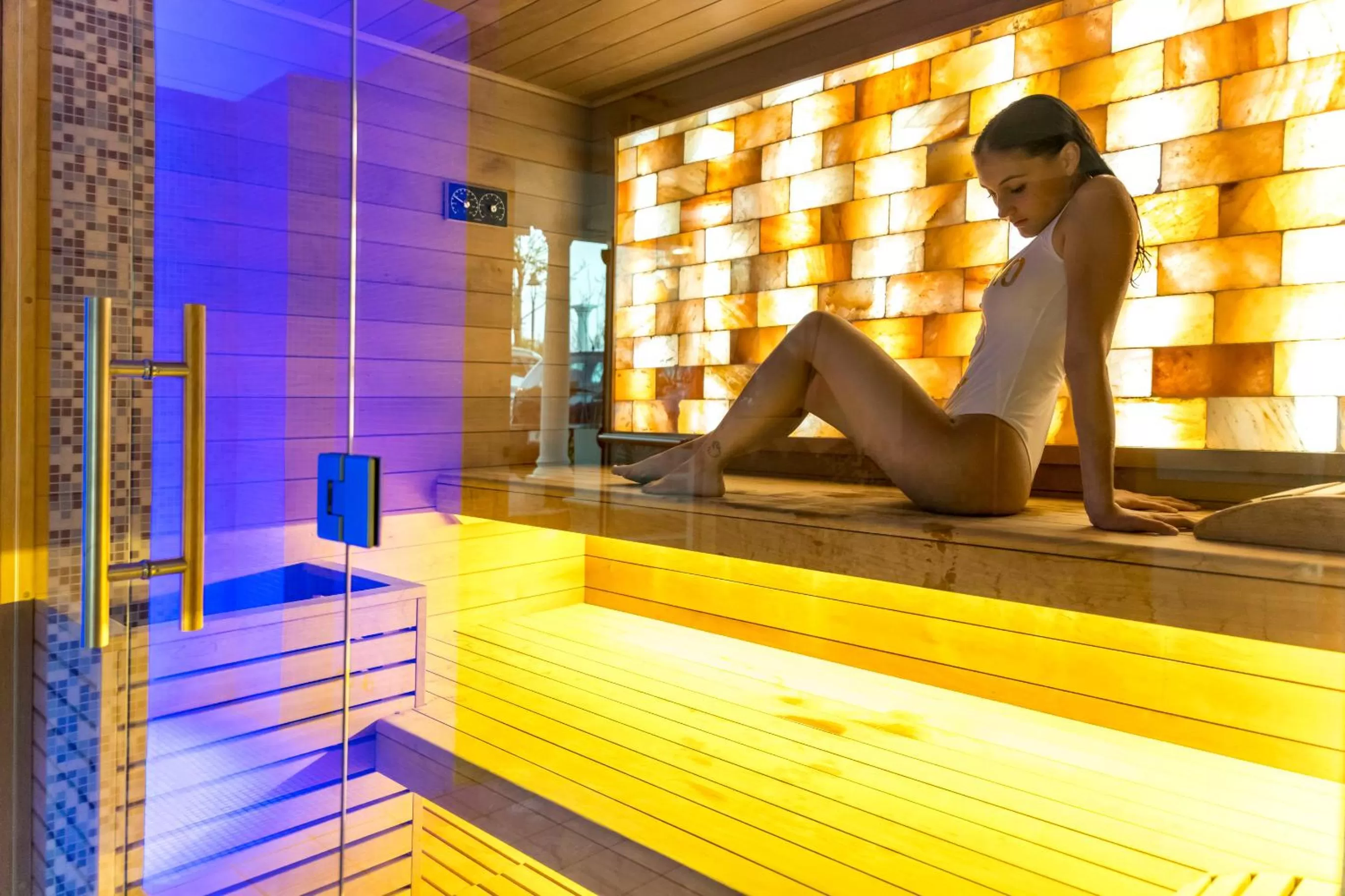 Sauna in Hotel Baia Imperiale