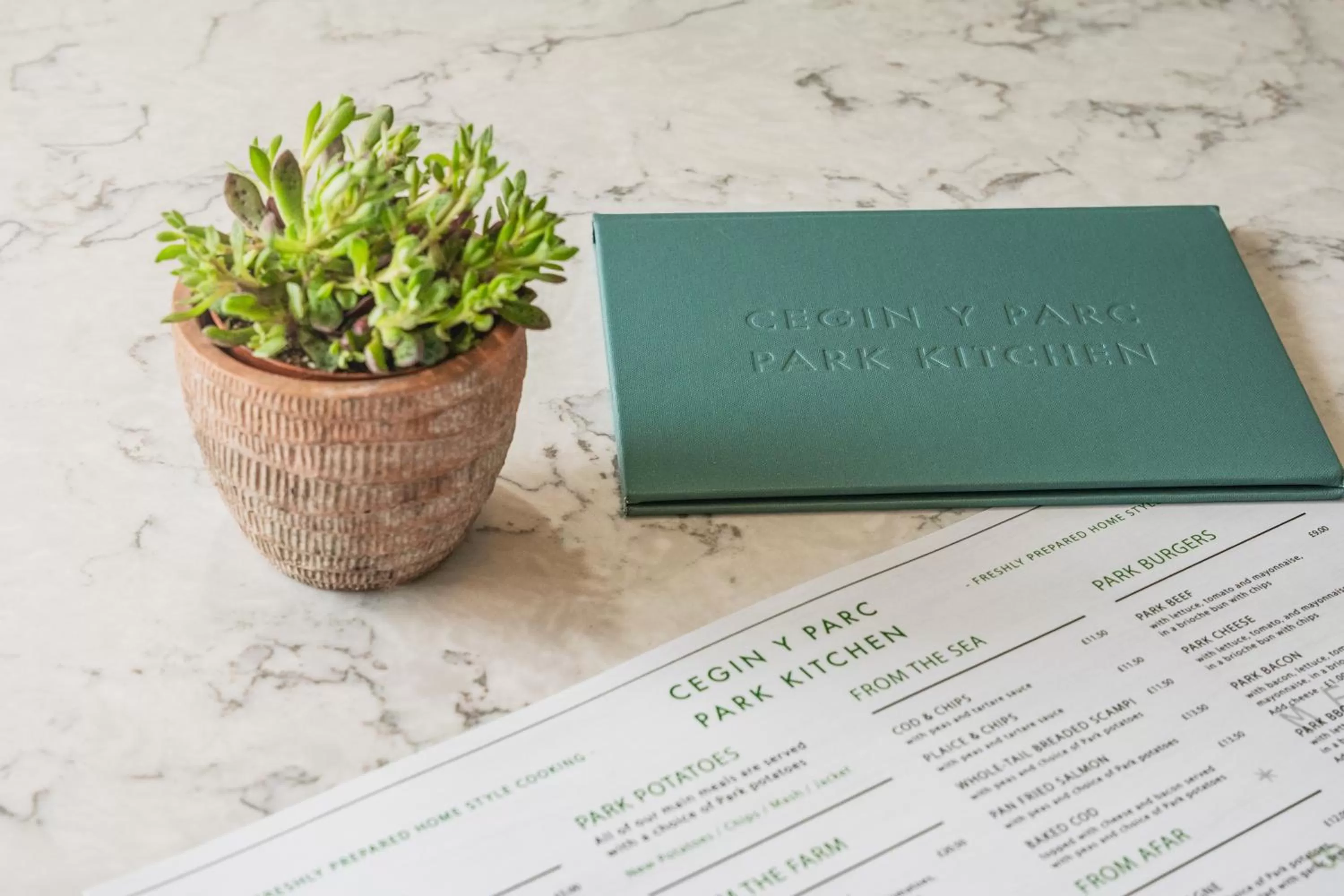 Restaurant/places to eat in Aberystwyth Park Lodge Hotel