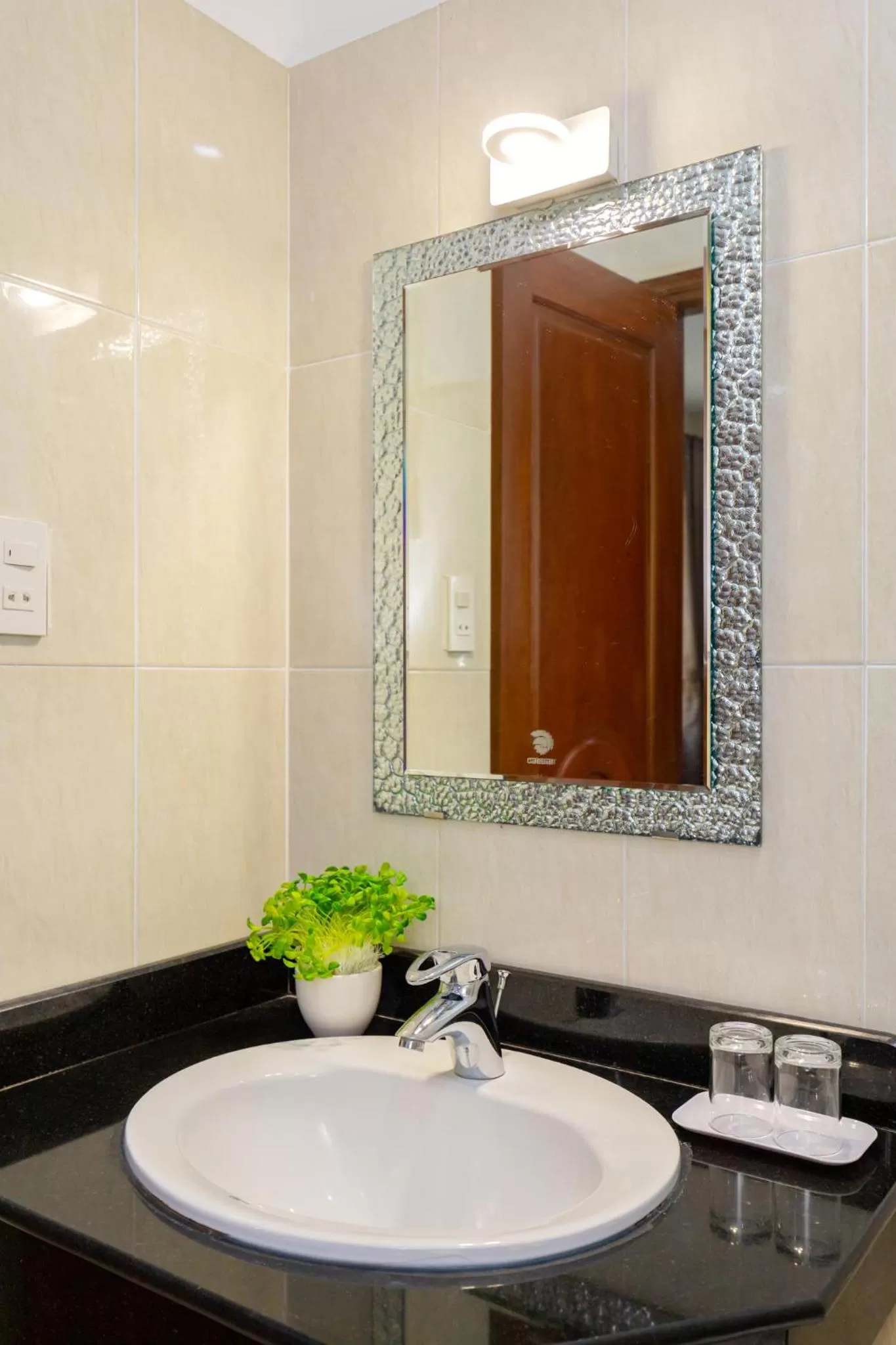 Shower in Queen Garden Hotel & Apartment