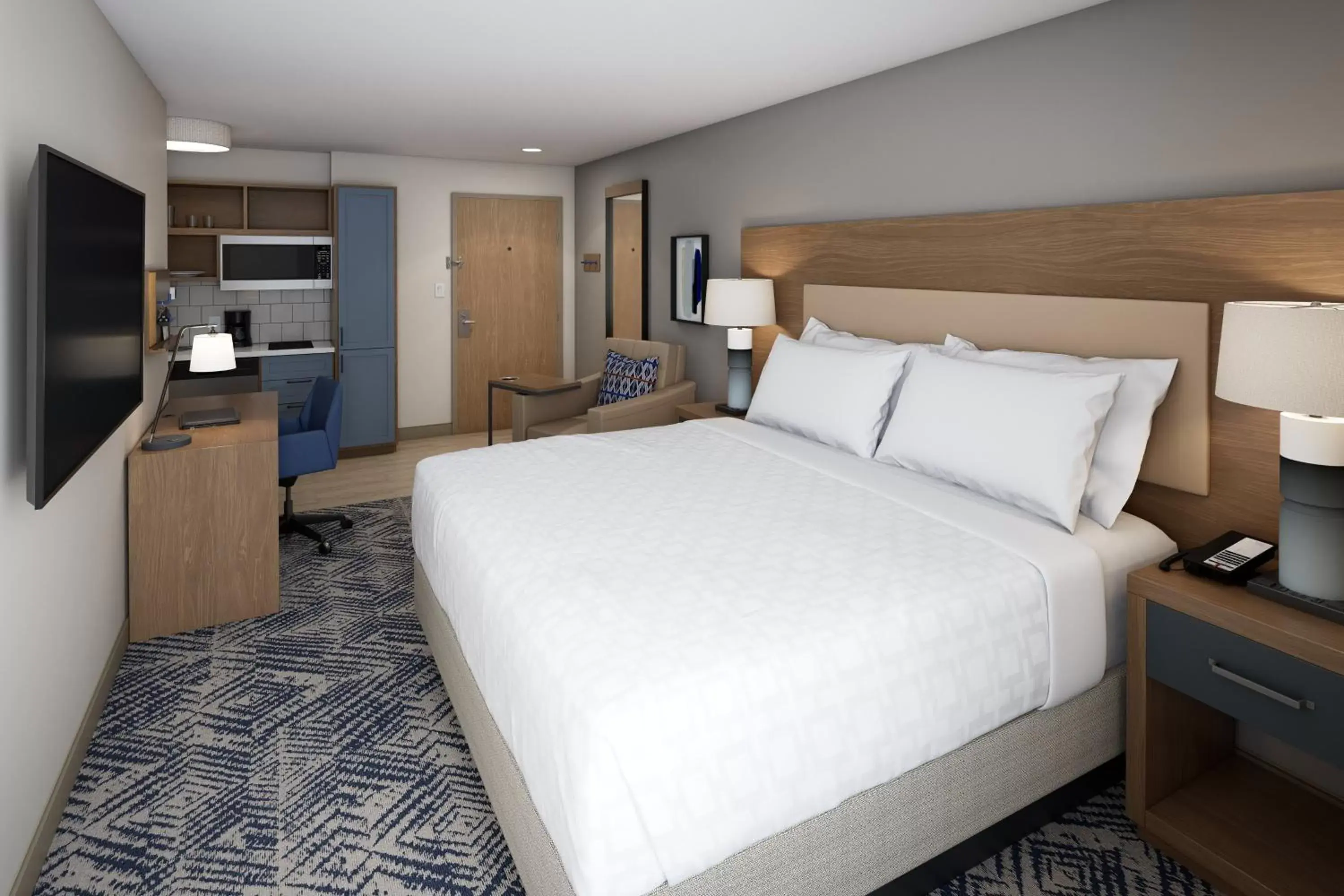 Photo of the whole room, Bed in Candlewood Suites DFW Airport North - Irving, an IHG Hotel