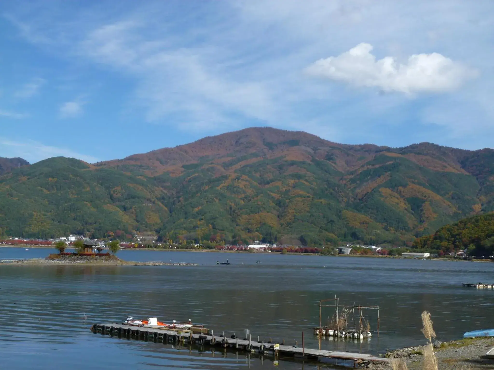 Mountain view in Lakeland Hotel Mizunosato