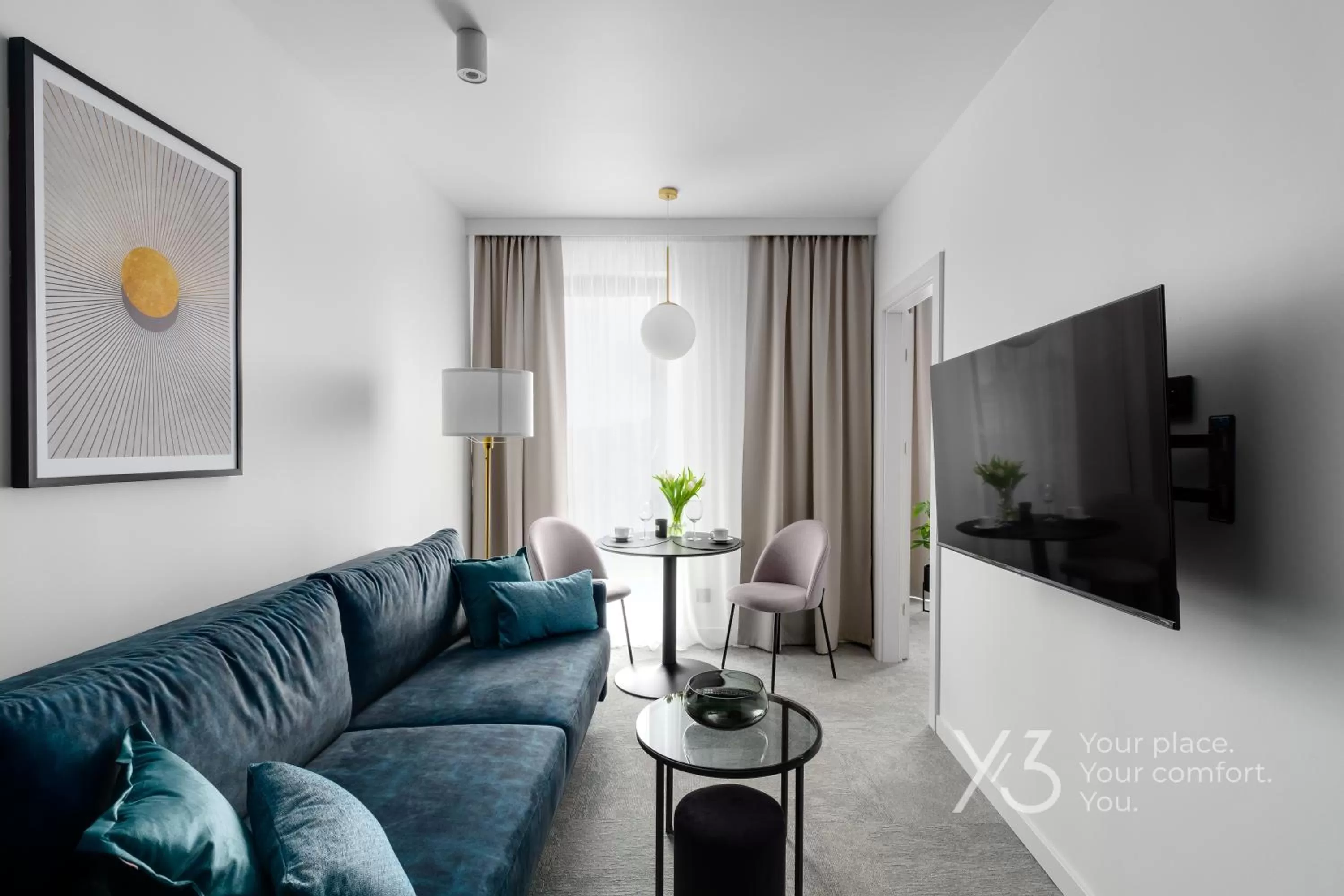 TV and multimedia in Saint Martin by Y3 Hotels, Old Town with Wellness