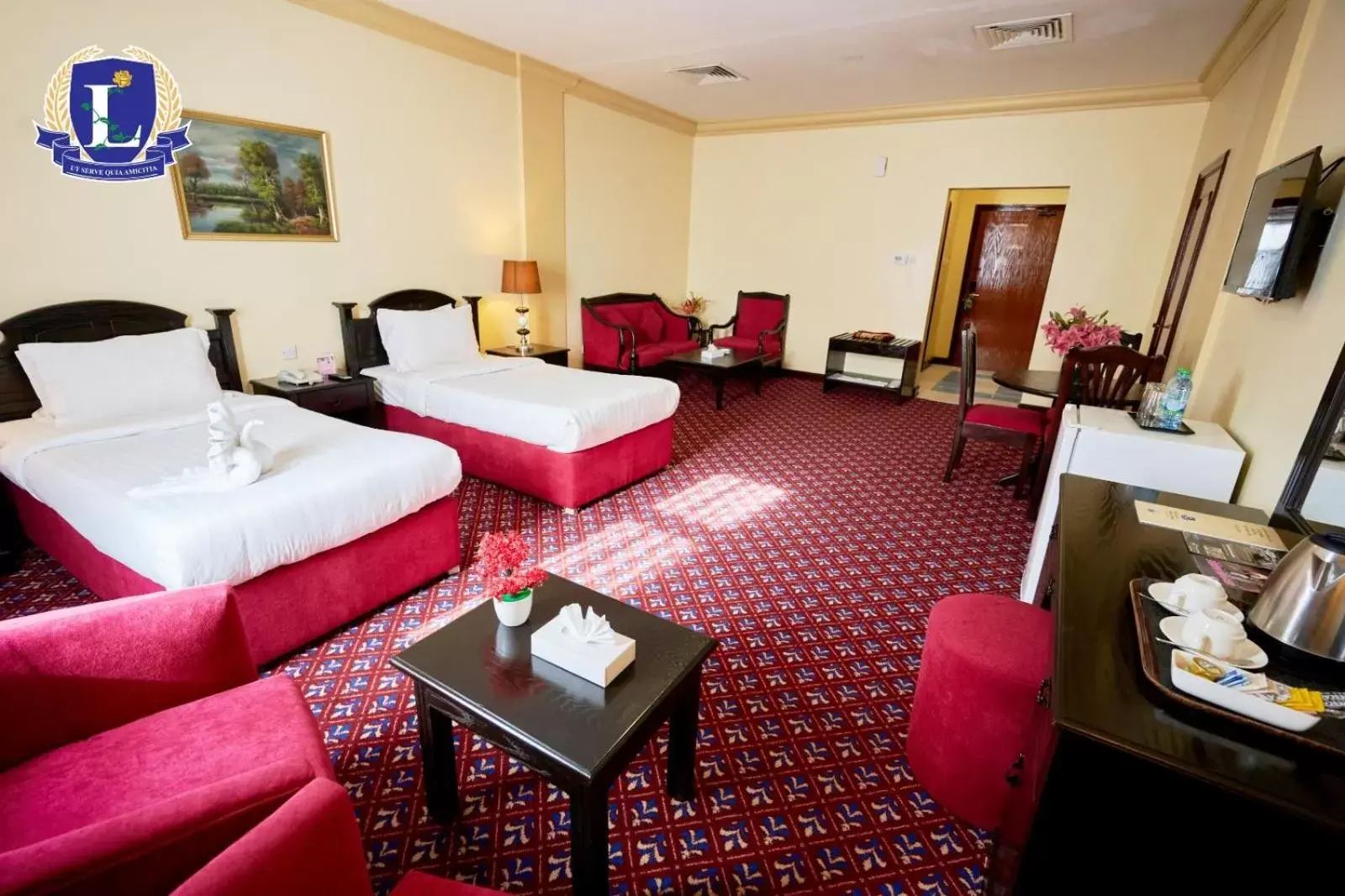 Bed in La Rosa Hotel, Juffair Bed in La Rosa Hotel, Juffair