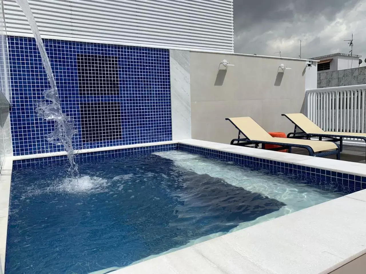 Balcony/Terrace, Swimming Pool in Petit Rio Hotel