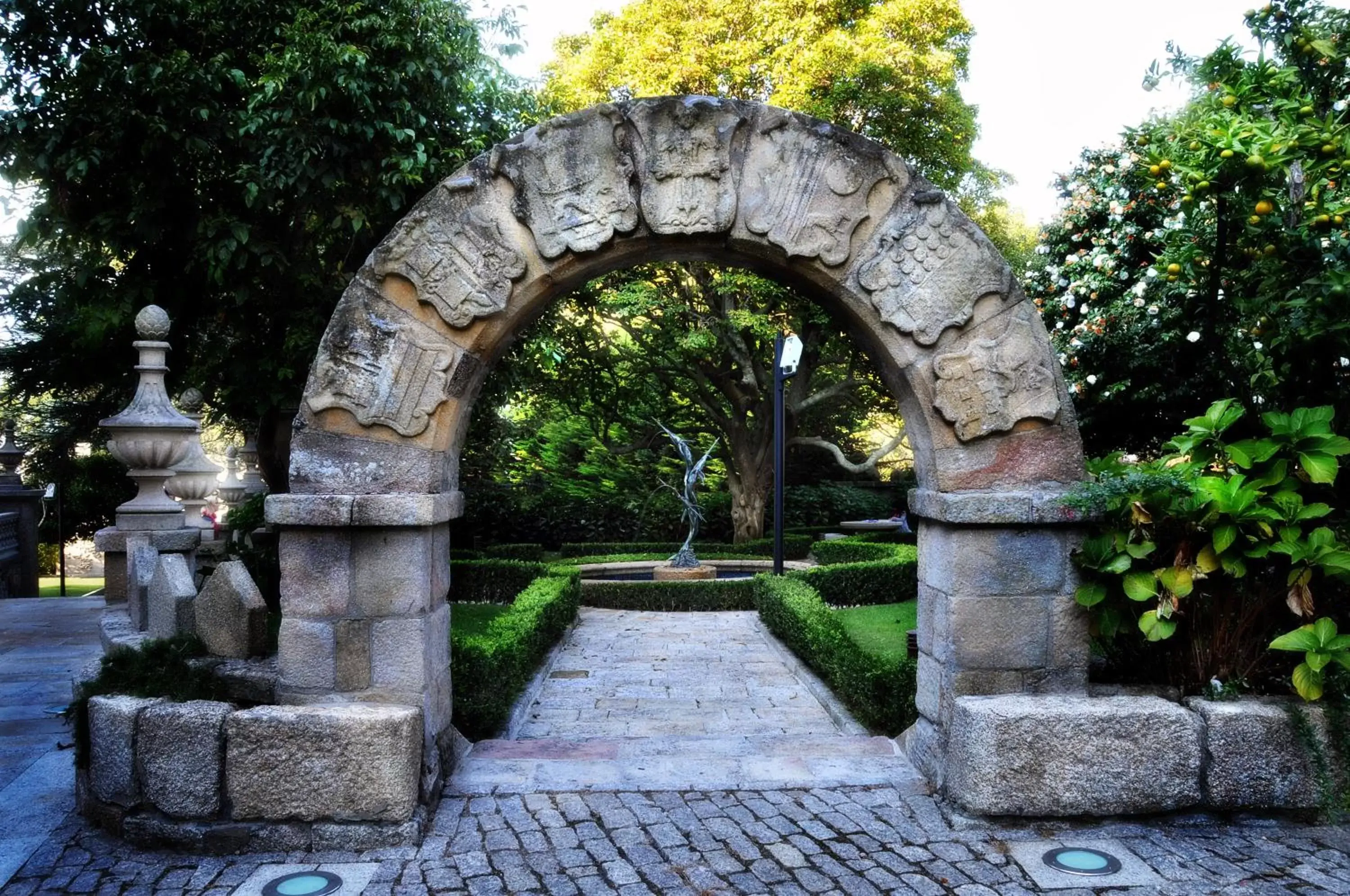 Garden in Pazo Los Escudos Hotel Spa & Resort