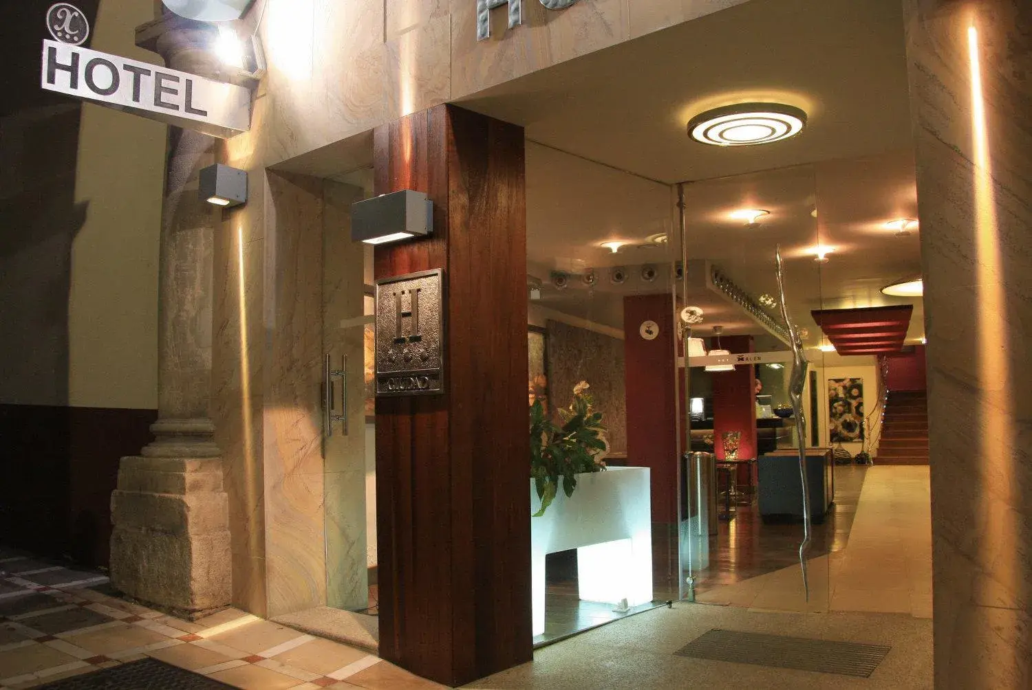 Facade/entrance in Hotel Xauen