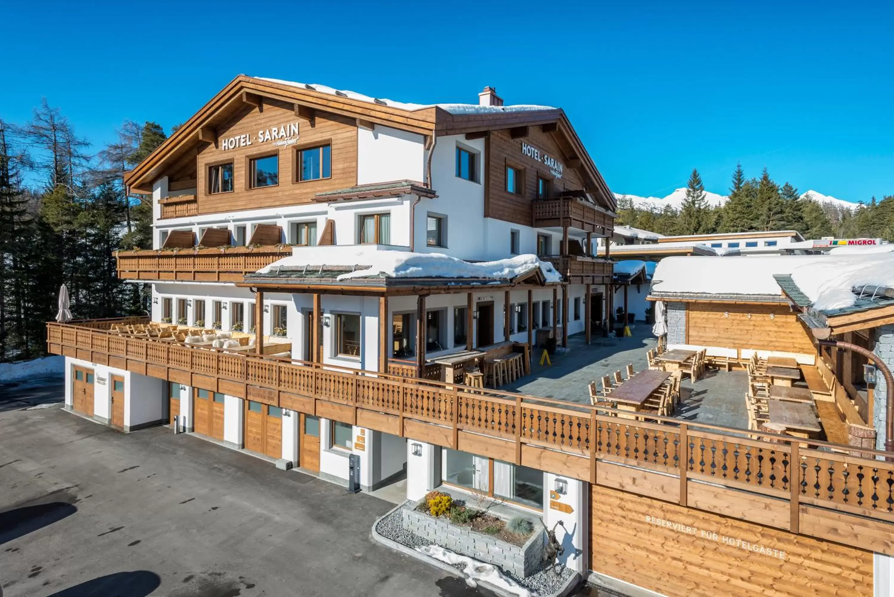 Bird's eye view, Property Building in Hotel Sarain Active Mountain Resort