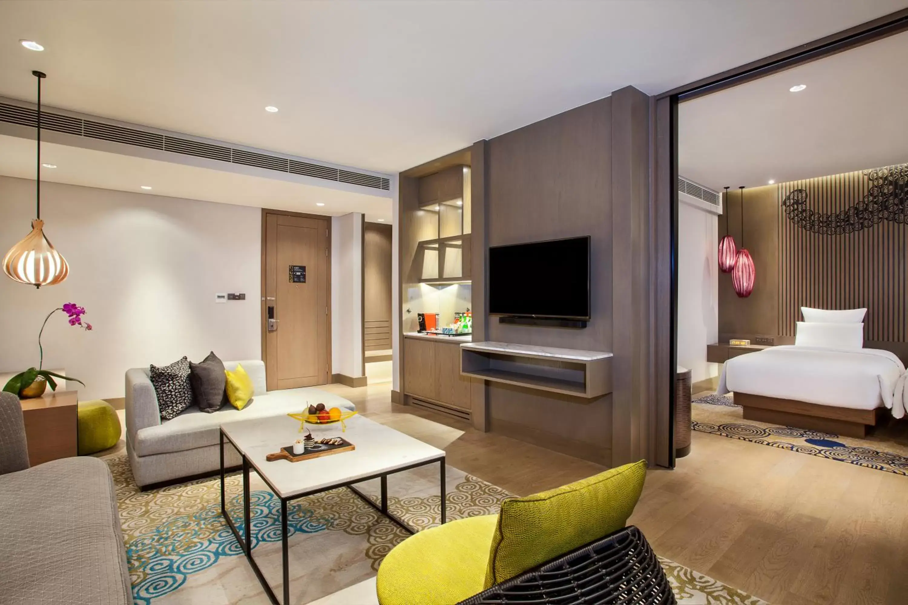 Living room in Pullman Ciawi Vimala Hills Resort
