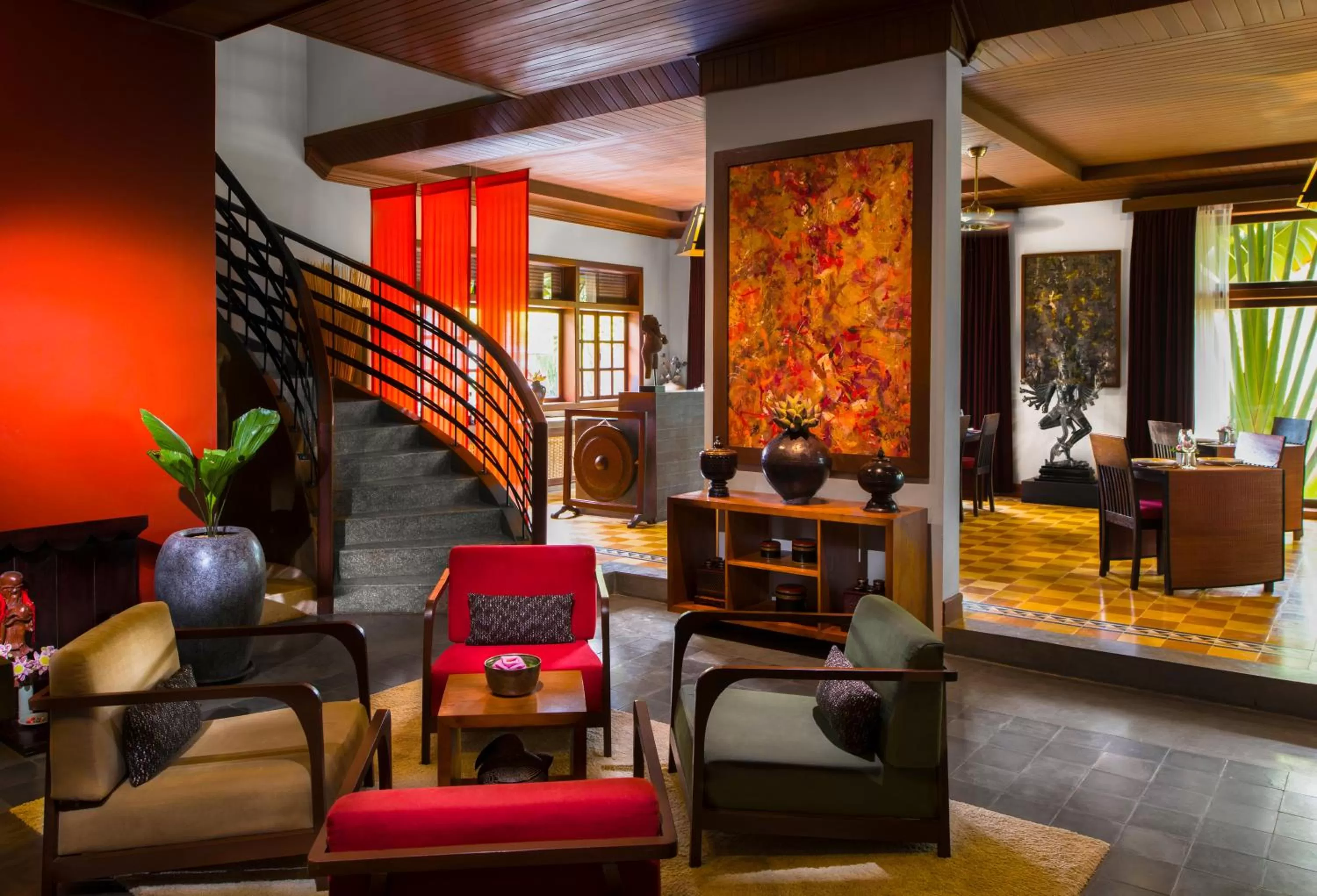 Lobby or reception in Sokkhak Boutique Resort & Spa