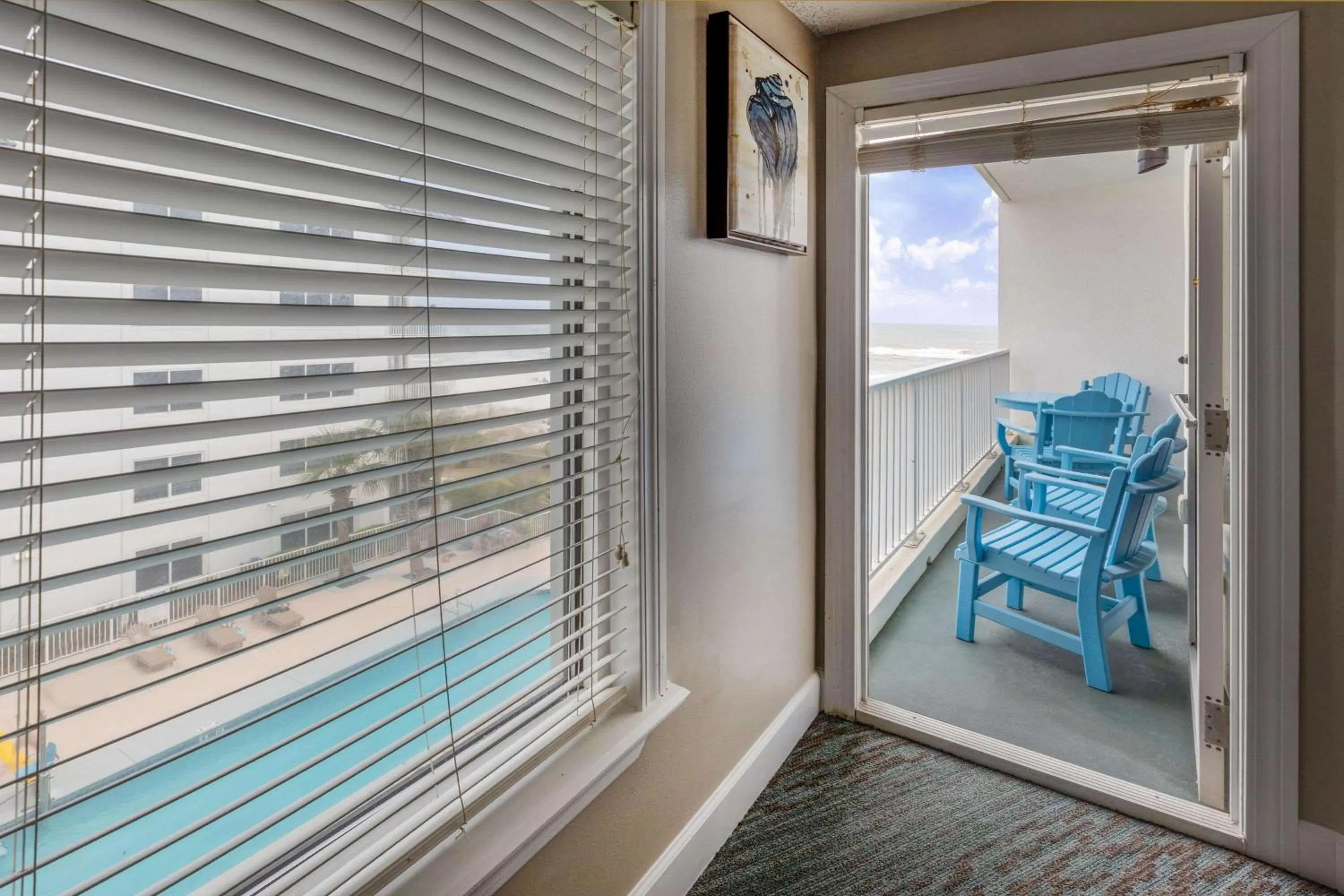 Balcony/Terrace in Palm Beach Resort Orange Beach a Ramada by Wyndham