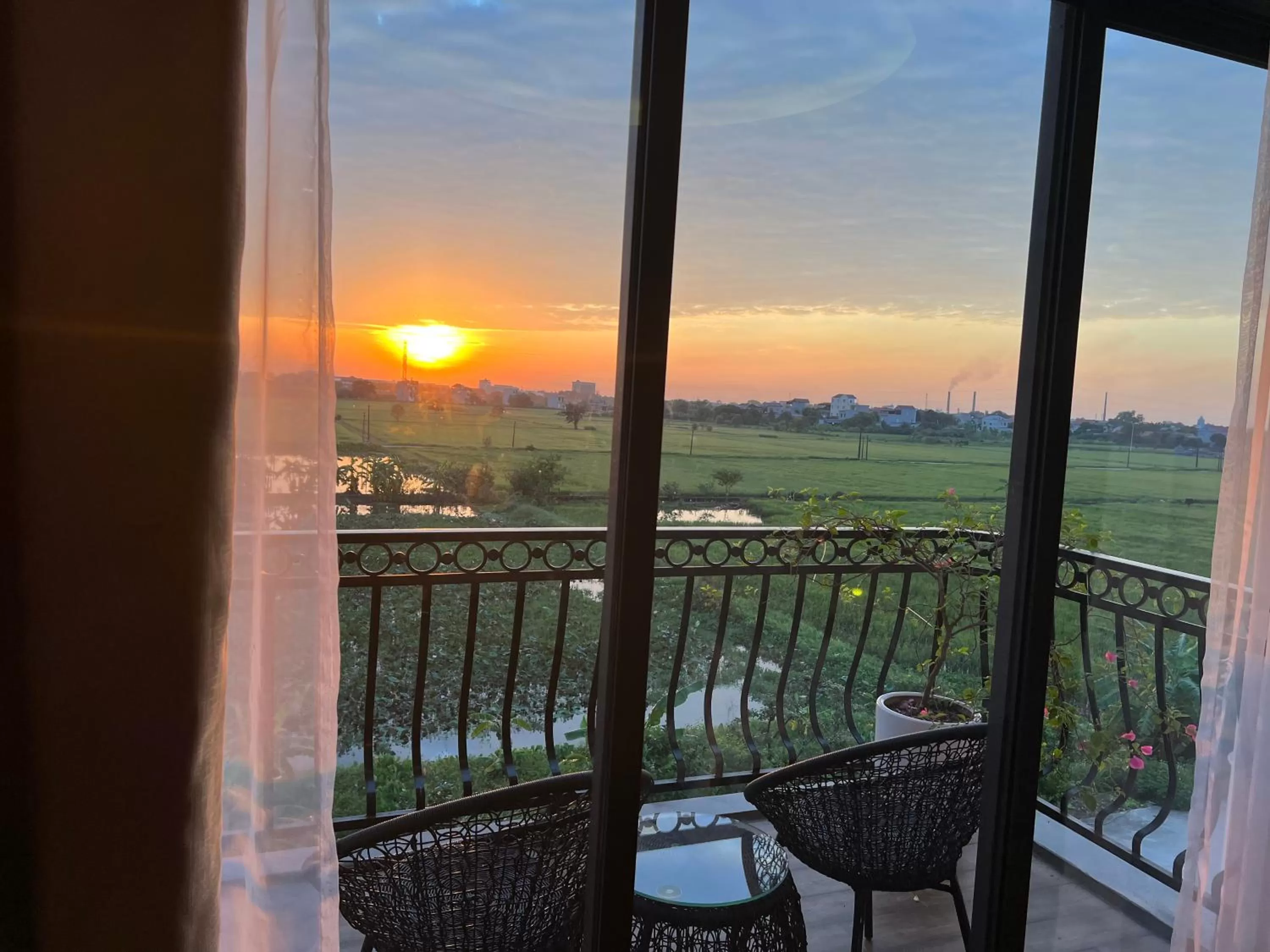 Balcony/Terrace in Lotus Hotel Ninh Bình