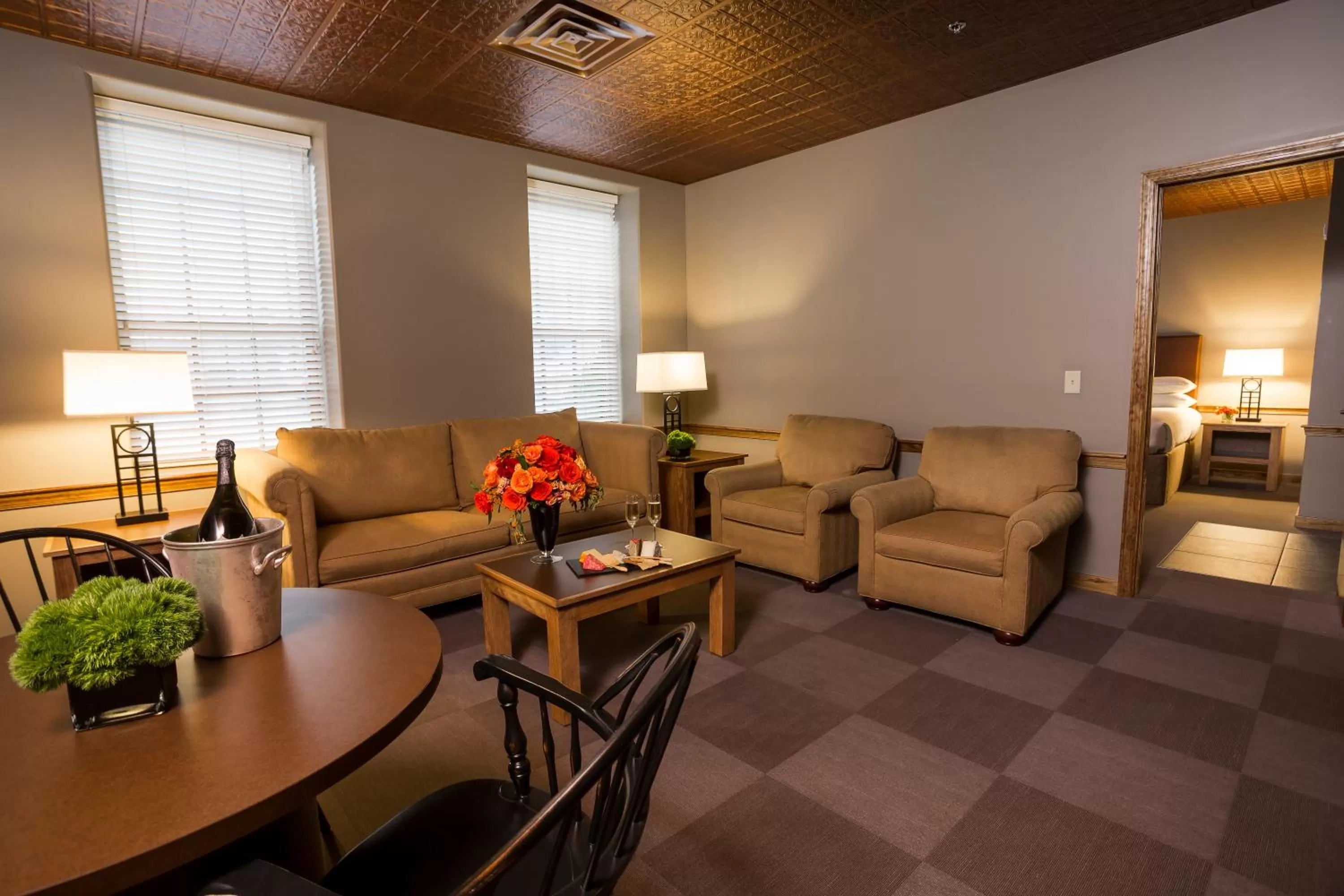 Bedroom in Cork Factory Hotel
