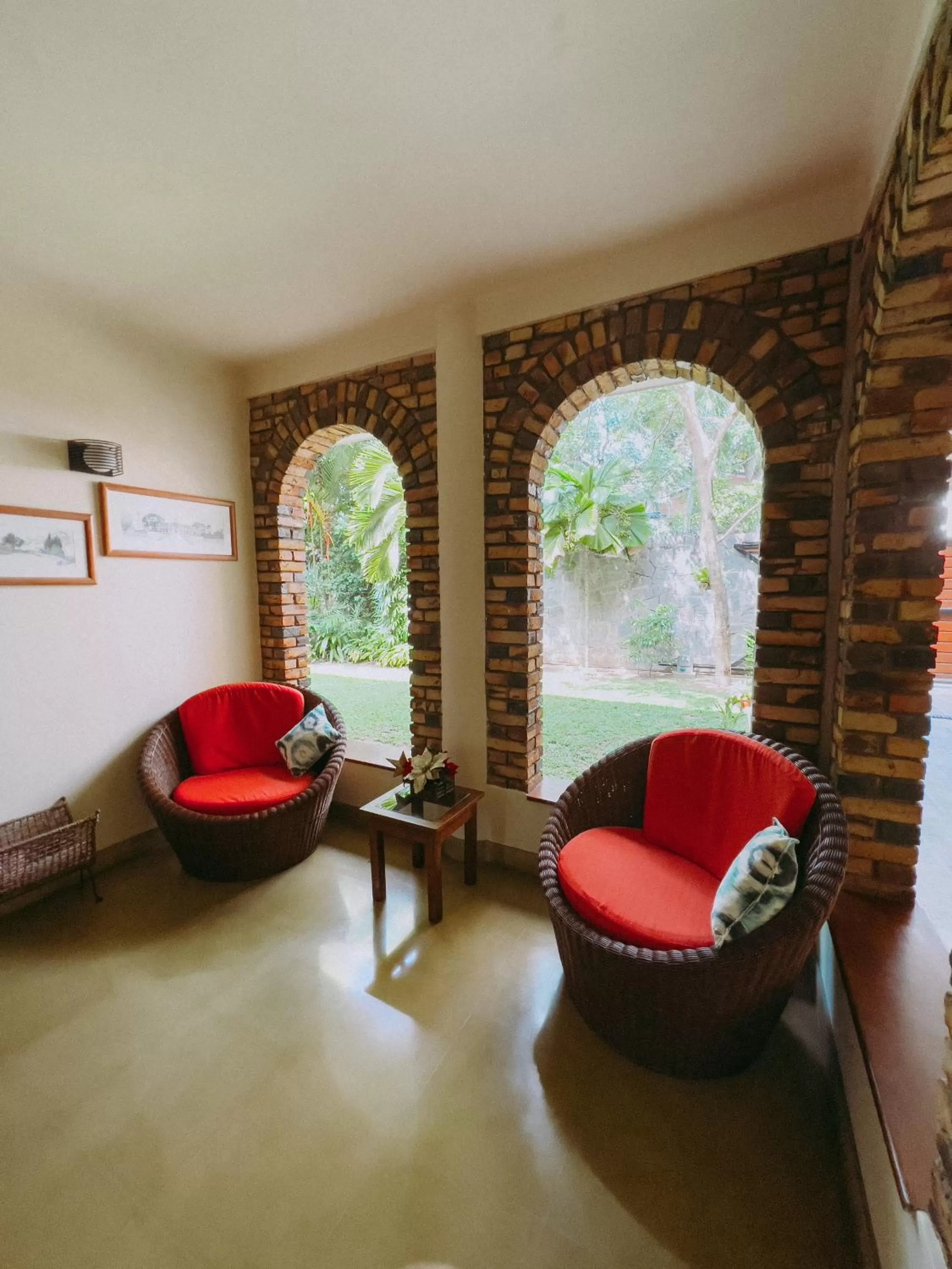 Seating area in Urban Bliss Studio