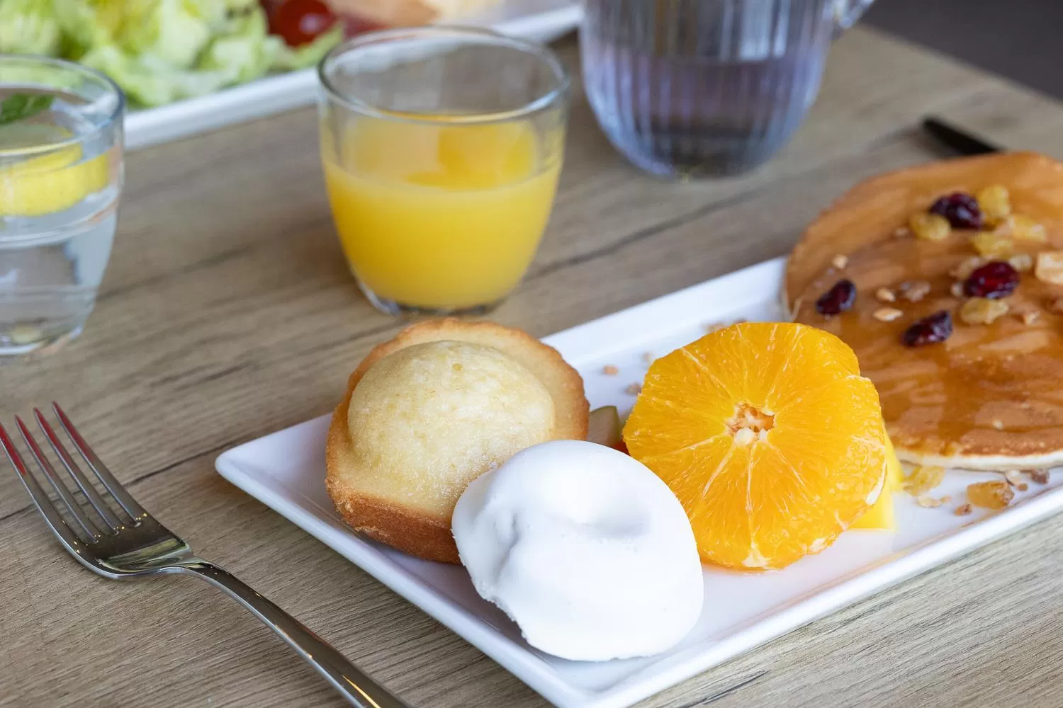 Buffet breakfast in ibis Perpignan Sud Saint Charles