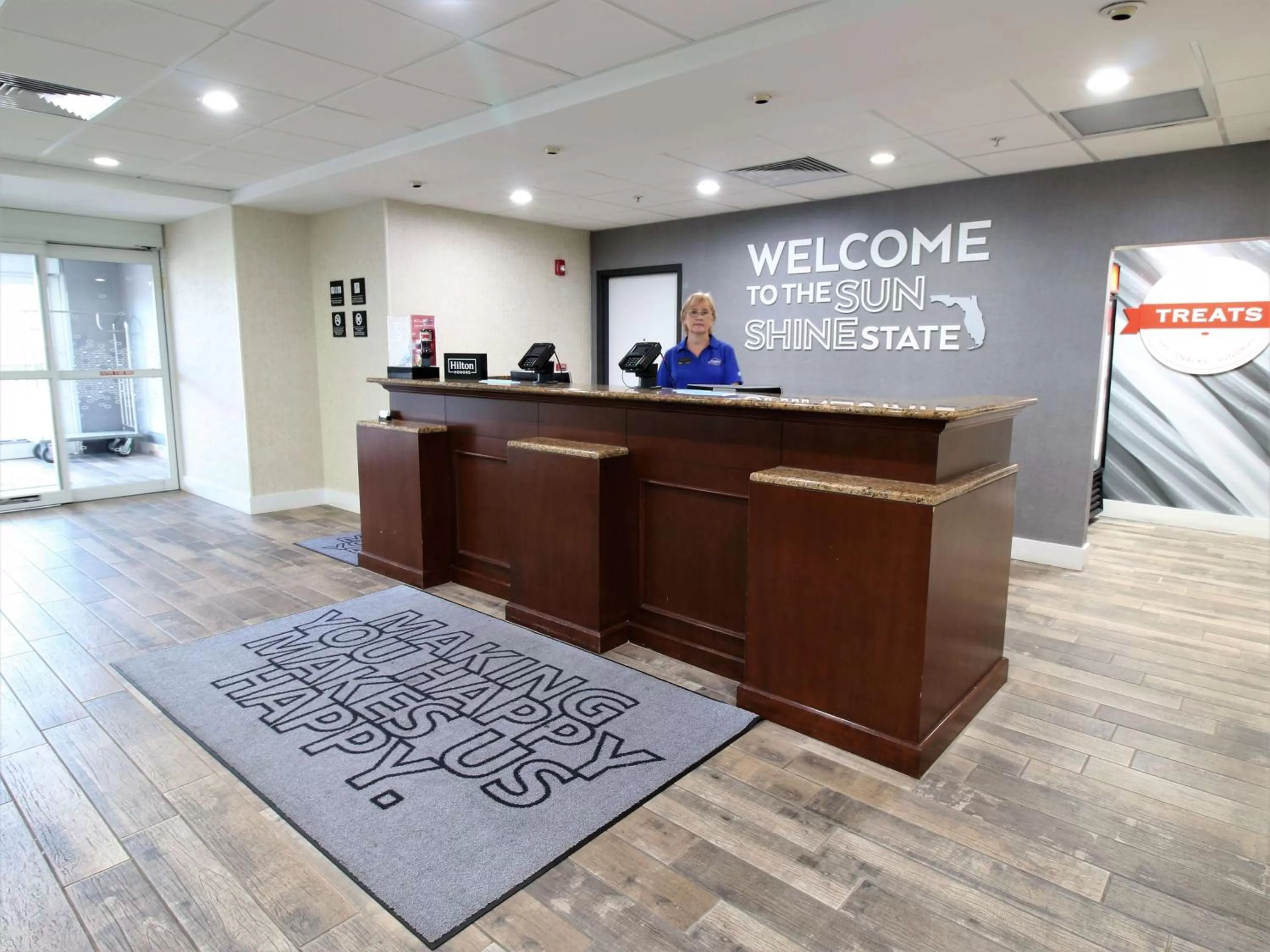 Lobby or reception in Hampton Inn & Suites Palm Coast