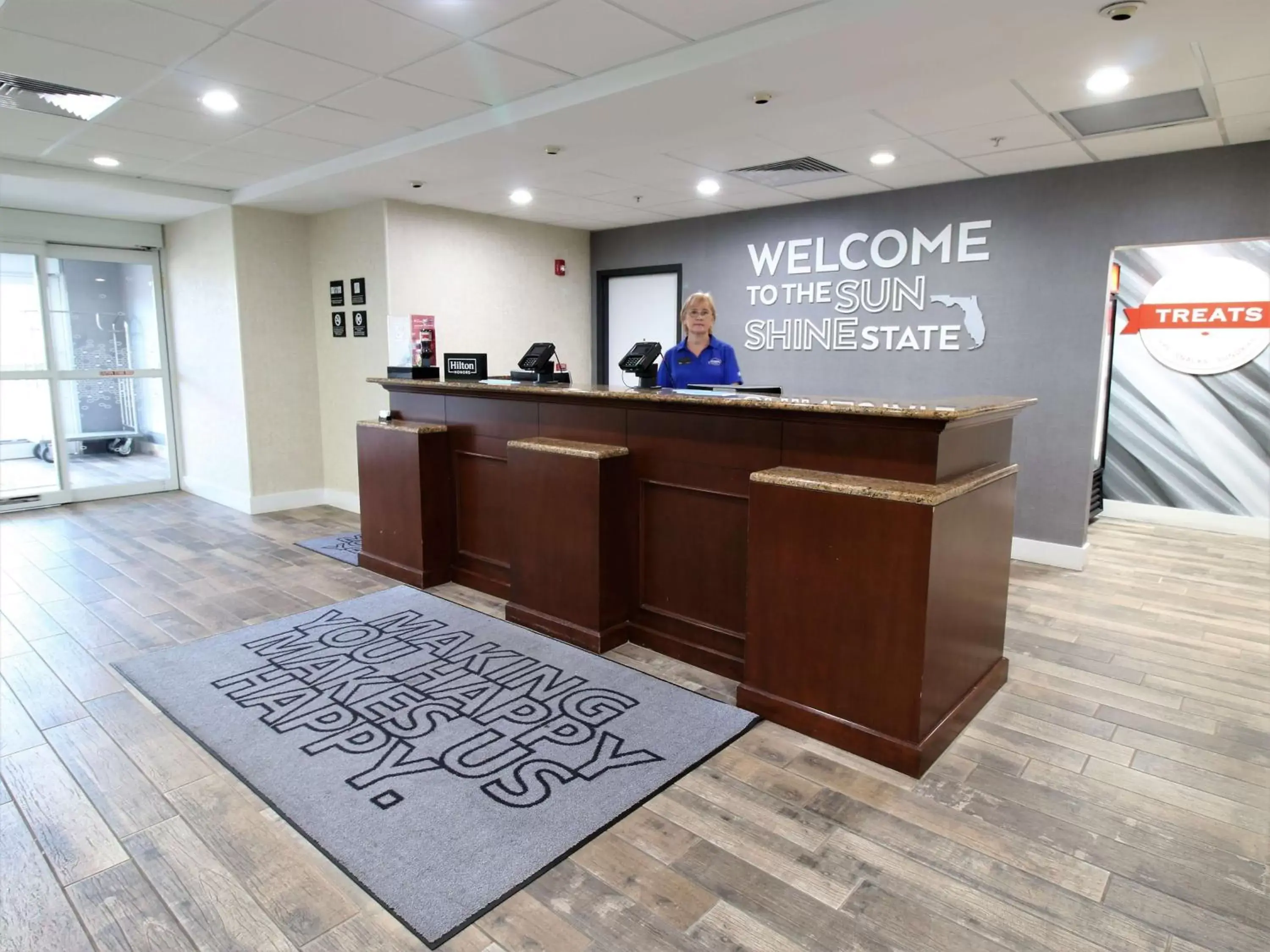 Lobby or reception in Hampton Inn & Suites Palm Coast Lobby or reception in Hampton Inn & Suites Palm Coast