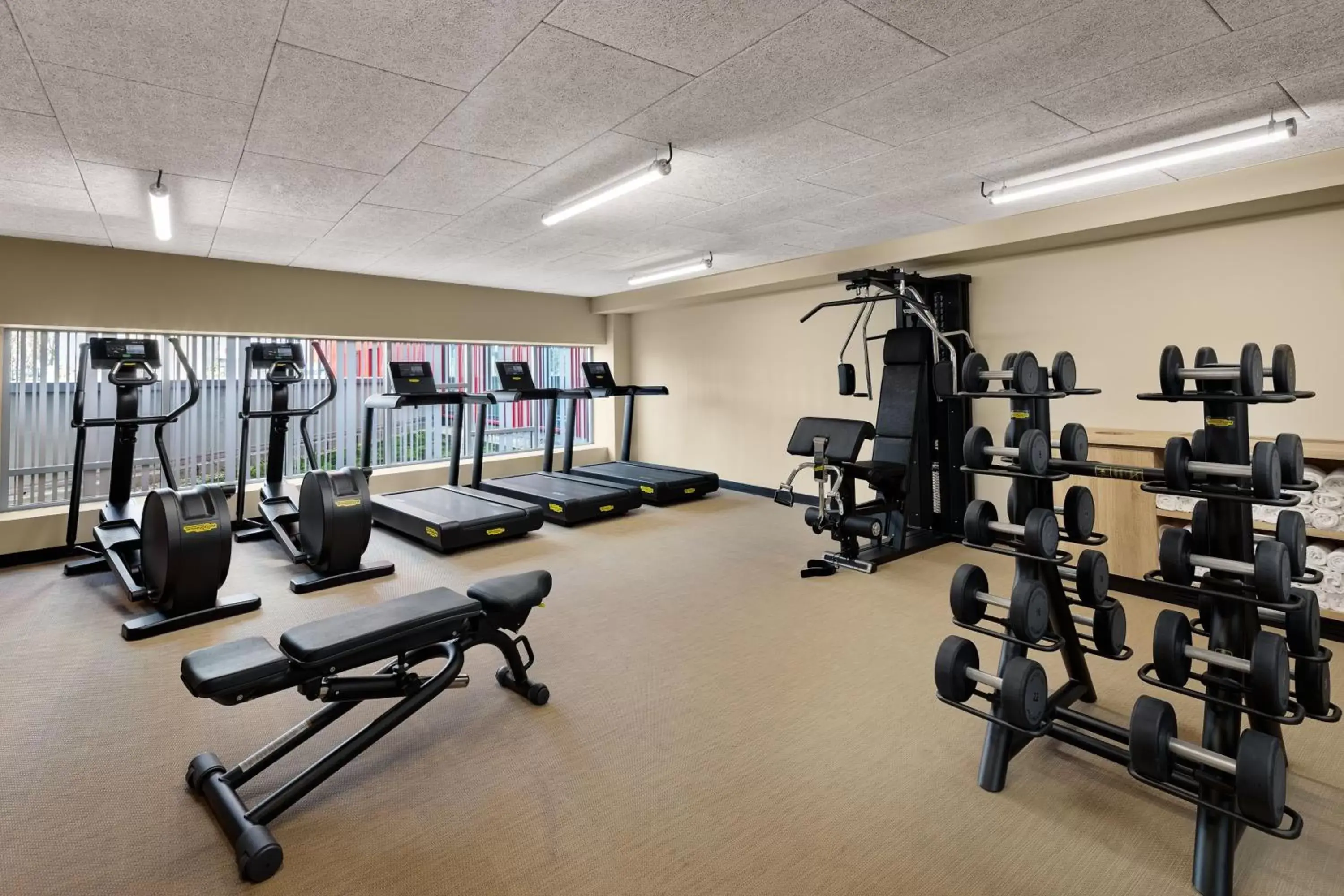 Fitness centre/facilities, Fitness Center/Facilities in Courtyard by Marriott Paris Charles de Gaulle Central Airport