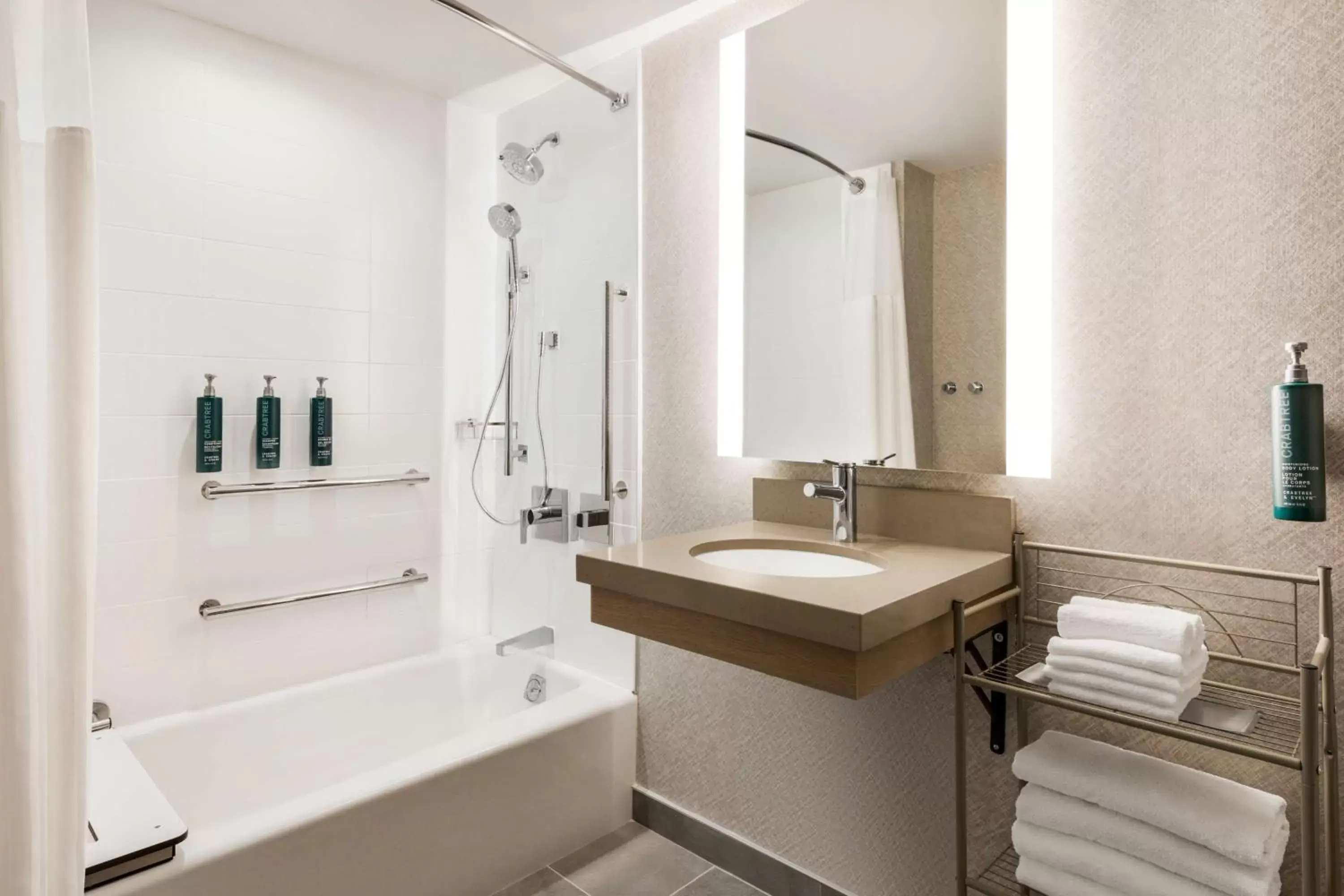 Bathroom in Doubletree By Hilton Columbus Dublin