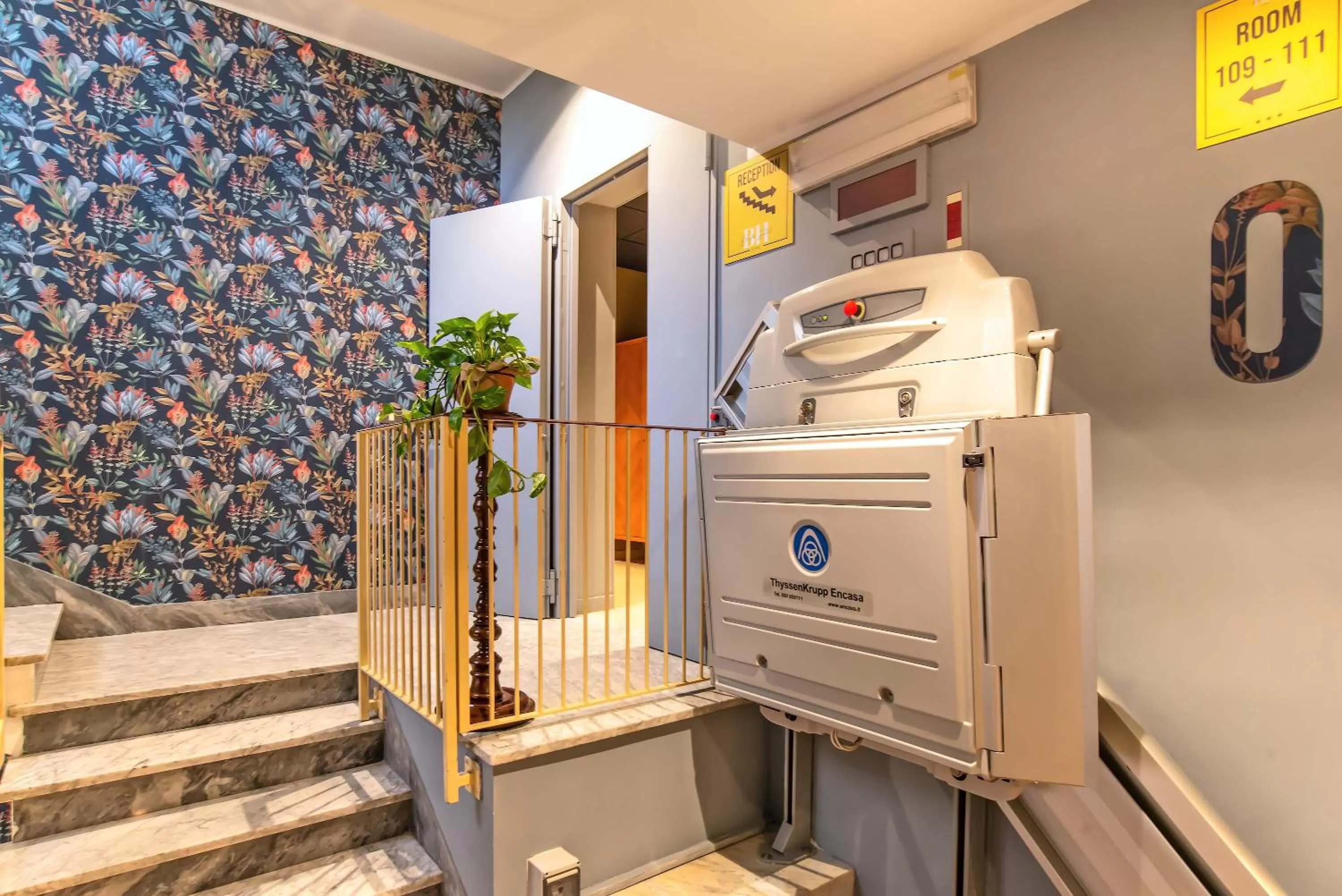 acessibility in Bloom Hotel Rome