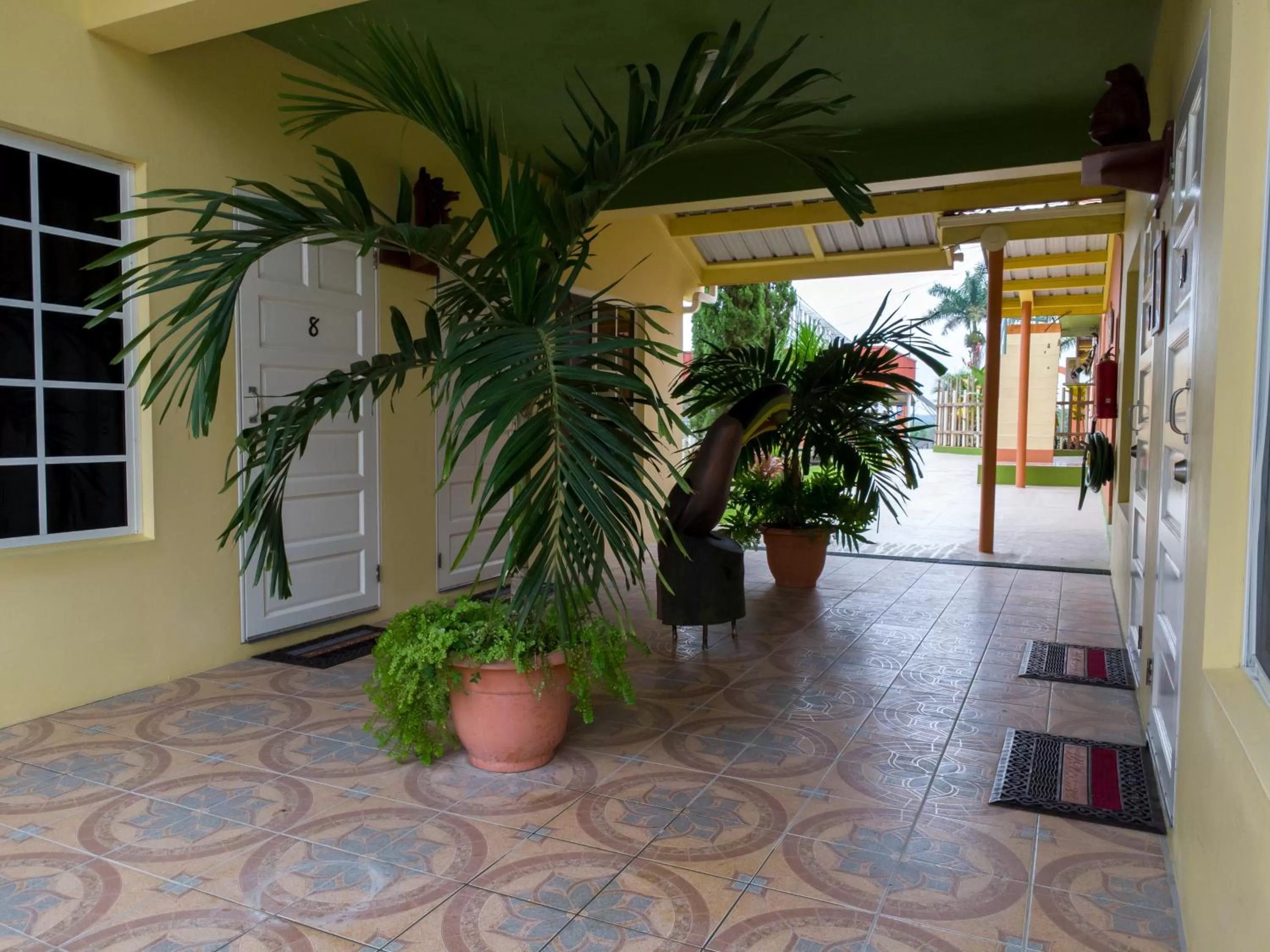 Patio in Rumors Resort Hotel