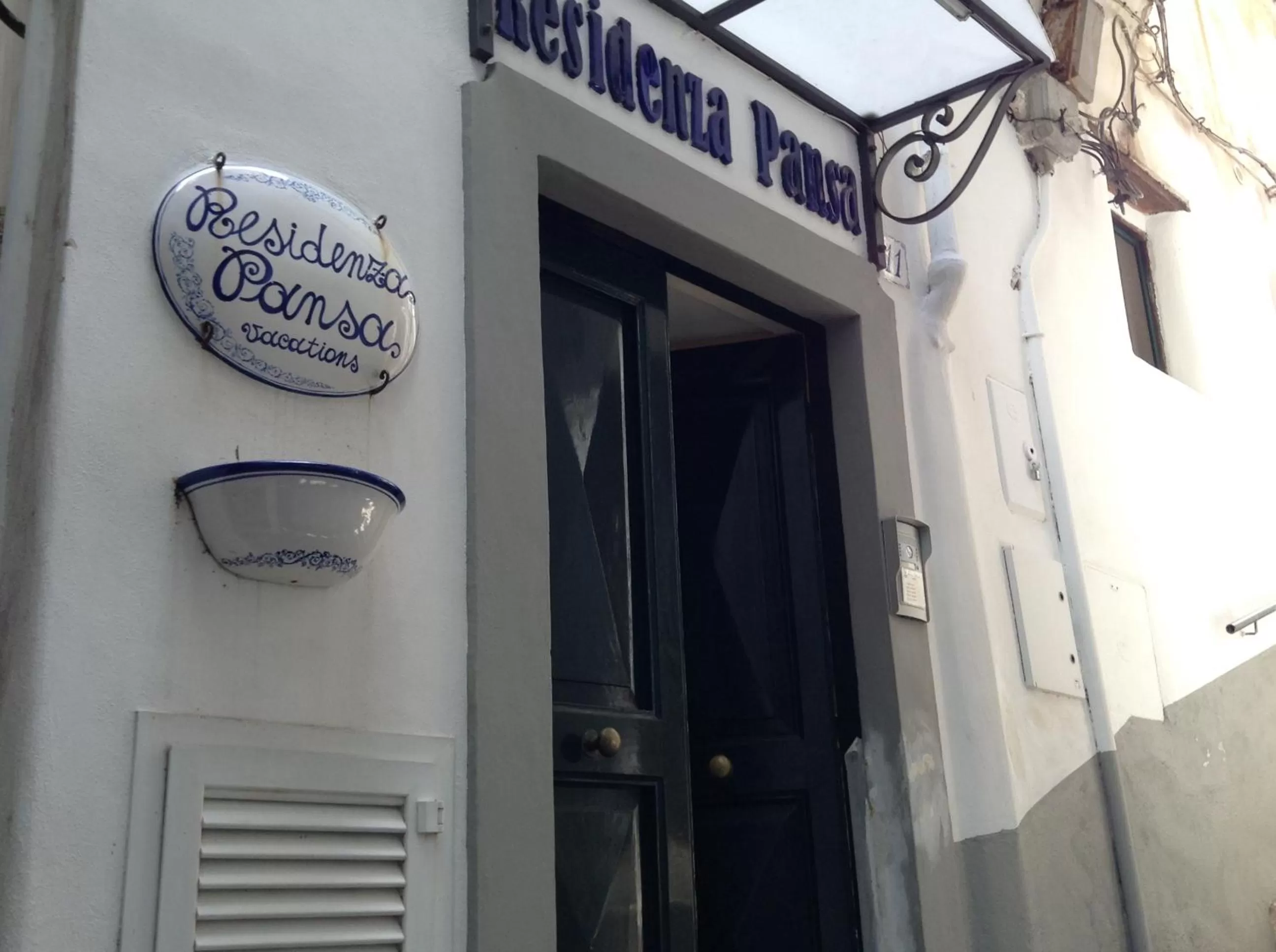 Facade/entrance in Residenza Pansa B&B