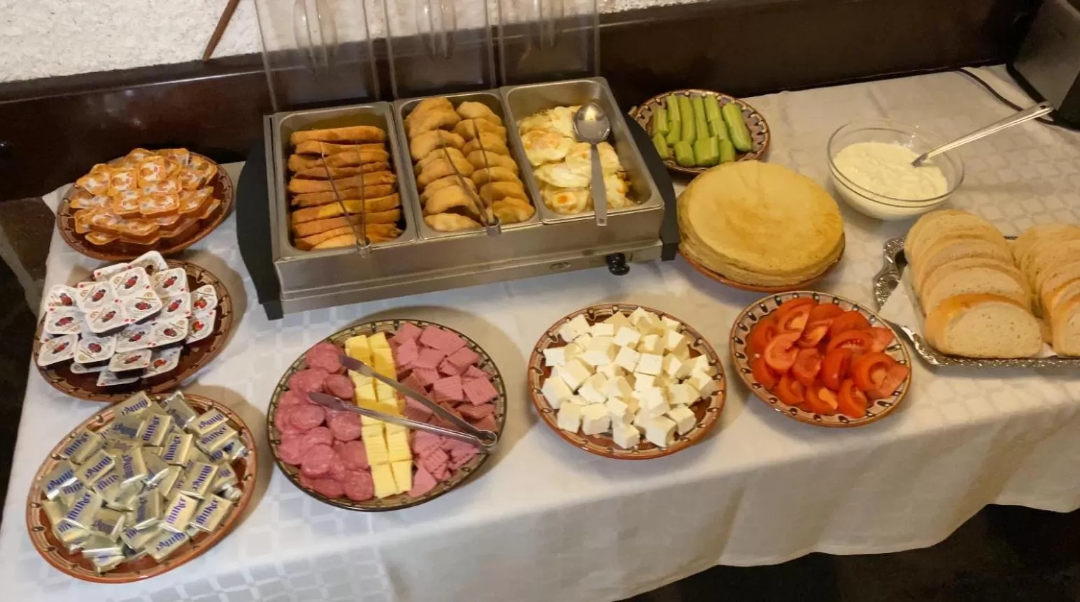 Breakfast in Aneli Hotel