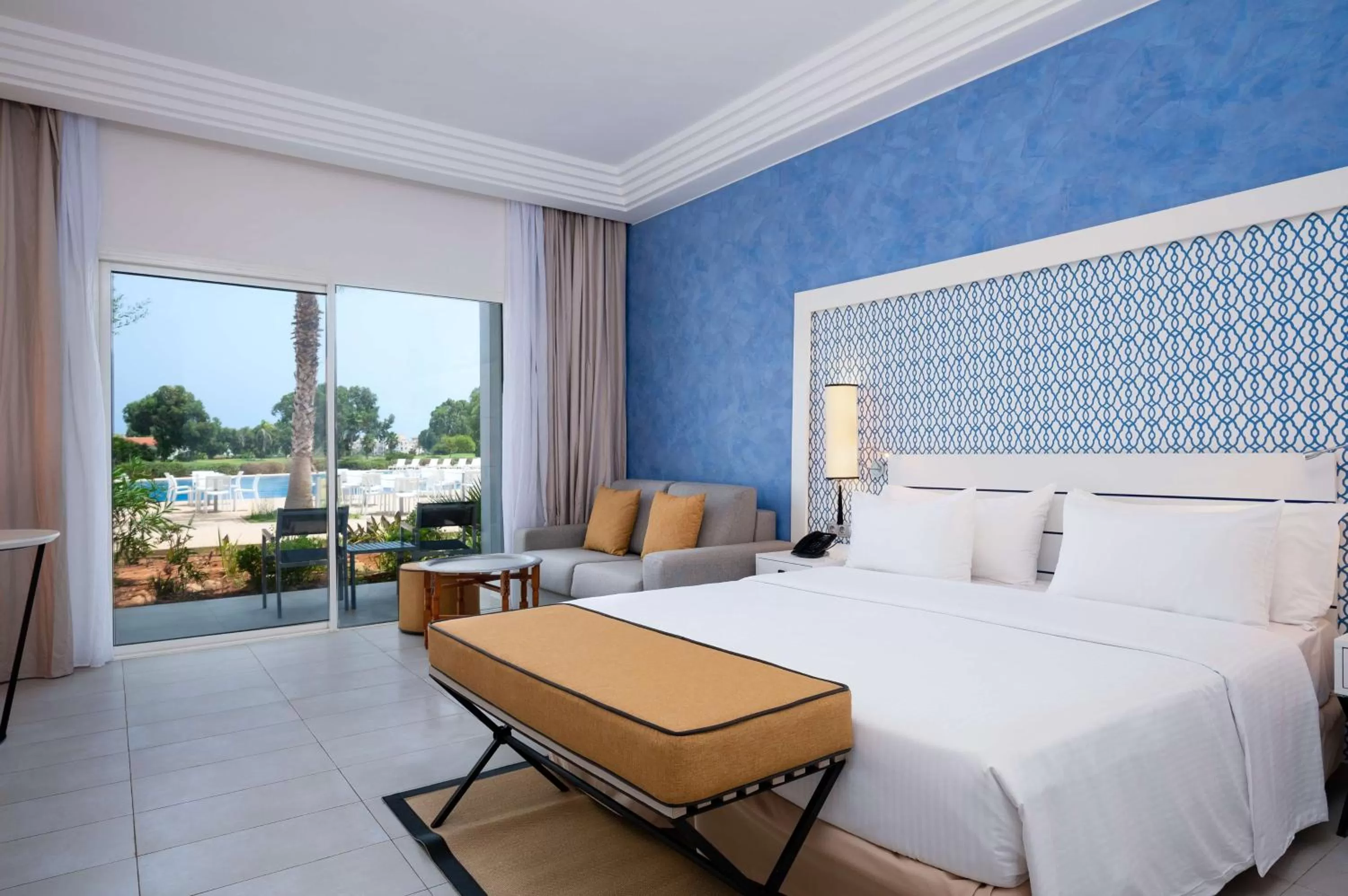 Bedroom, Bed in Radisson Blu Resort, Saidia Garden