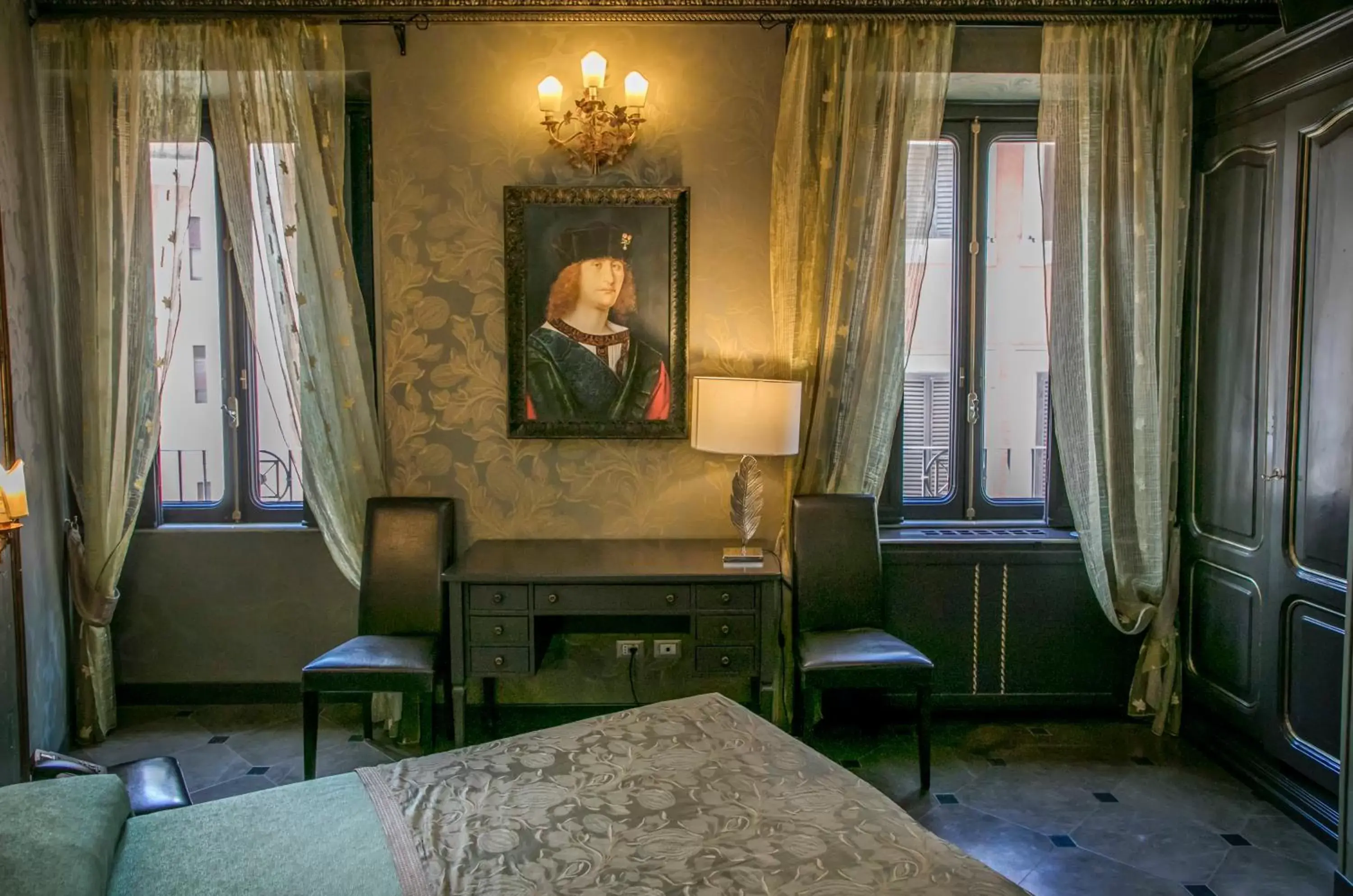 Bedroom, Seating Area in Antica Dimora Delle Cinque Lune